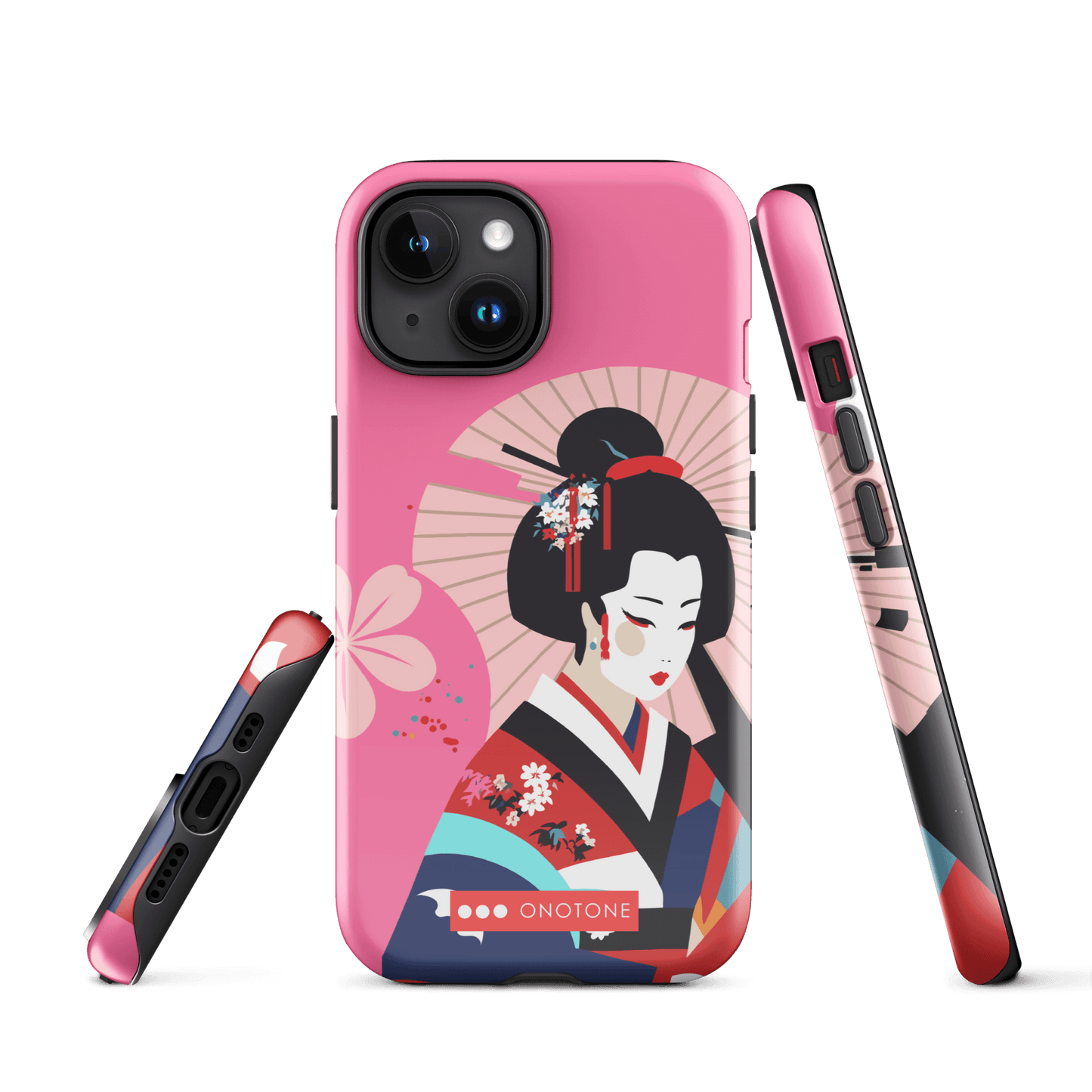 Dual Layer geisha modern iPhone® Case ( MD-2121)
