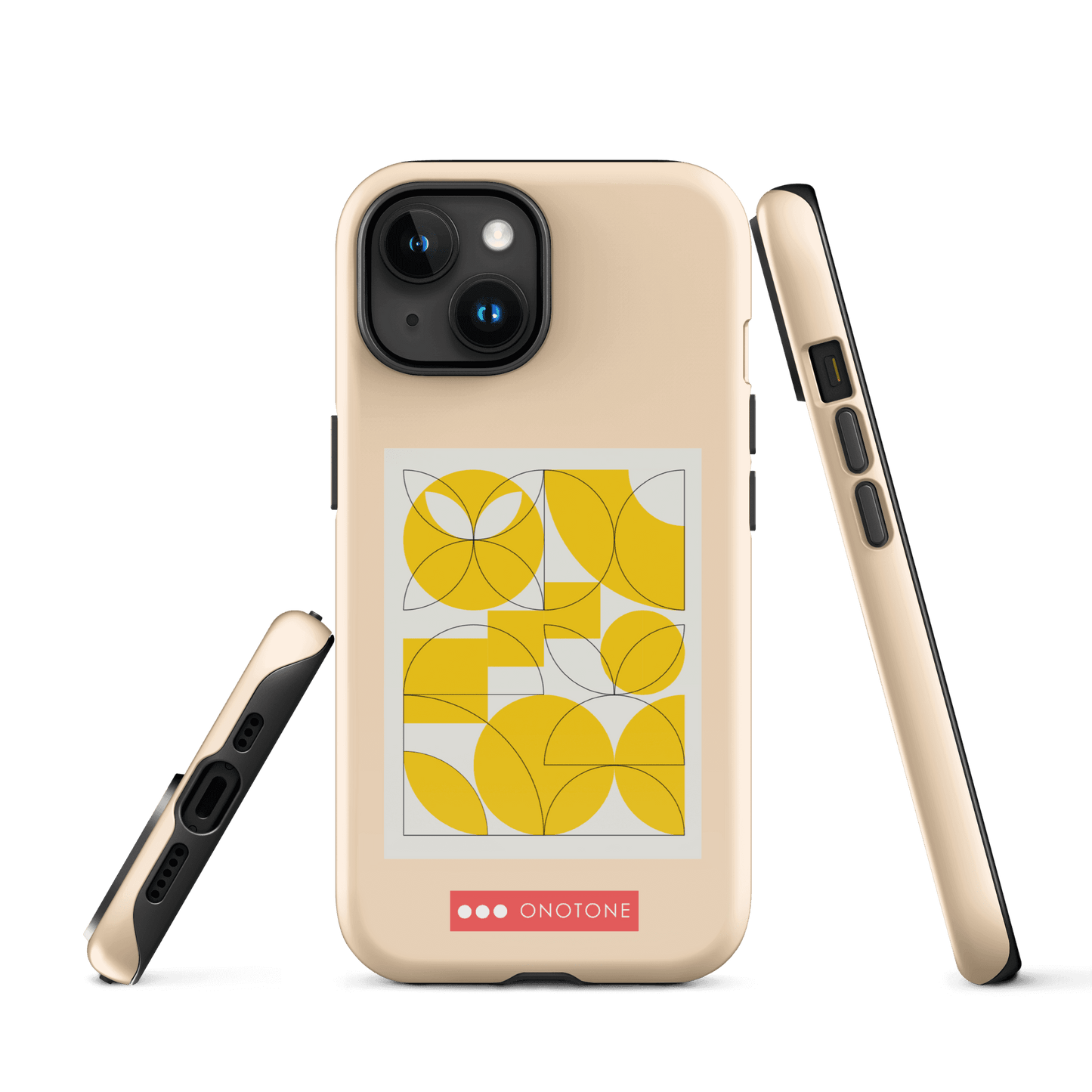 Dual Layer Bauhaus modern iPhone® Case ( MD-3073)