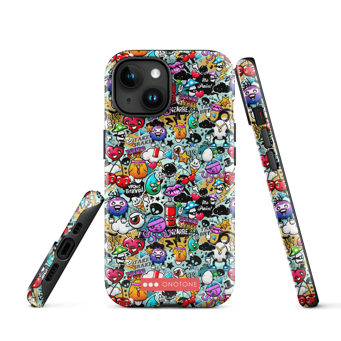Dual Layer iPhone® Case with Street Art