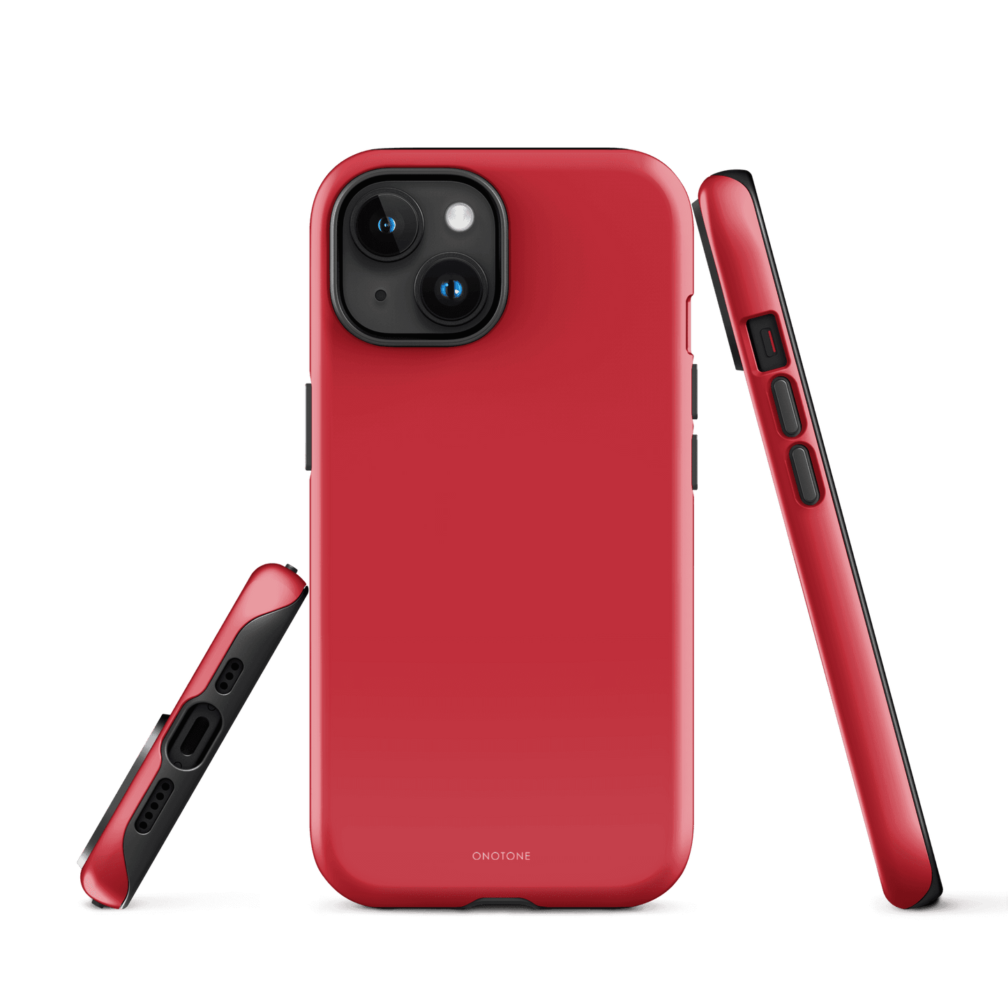 Solid Color red iPhone® Case - Pantone® 186