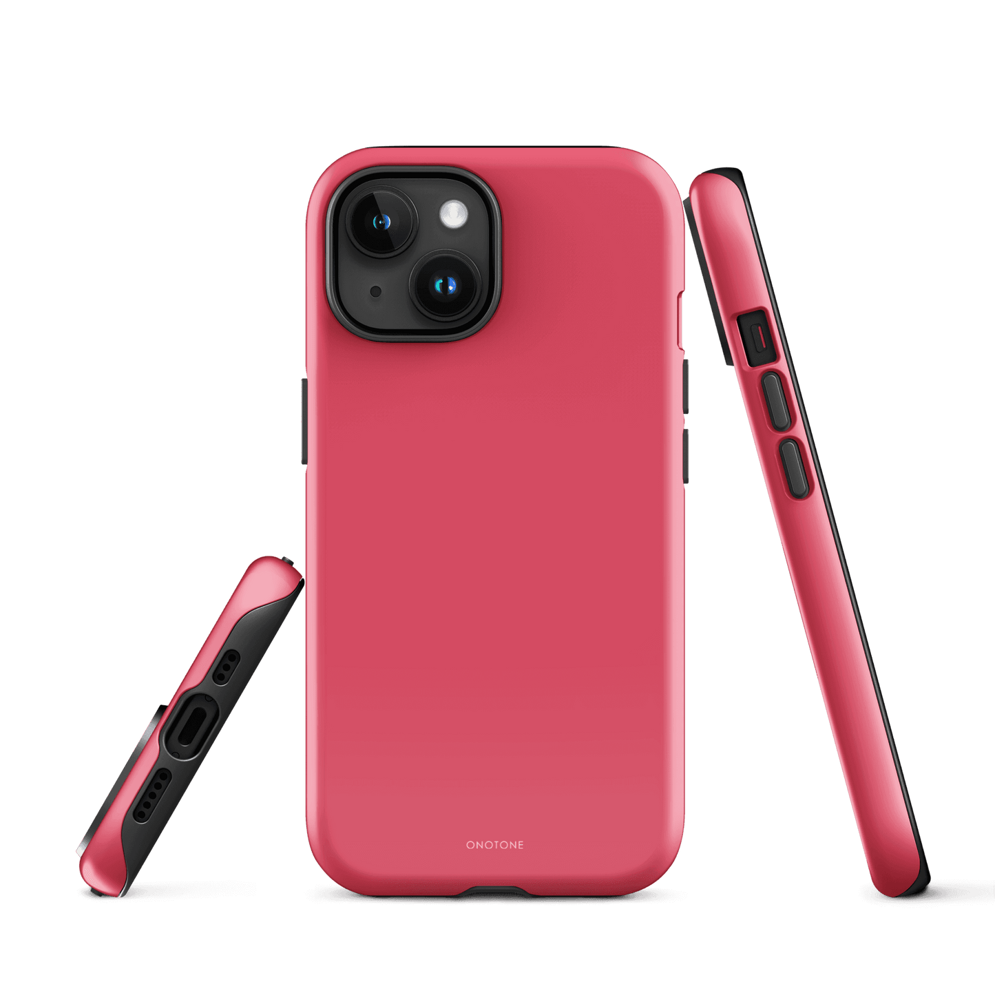 Solid Color red iPhone® Case - Pantone® 198
