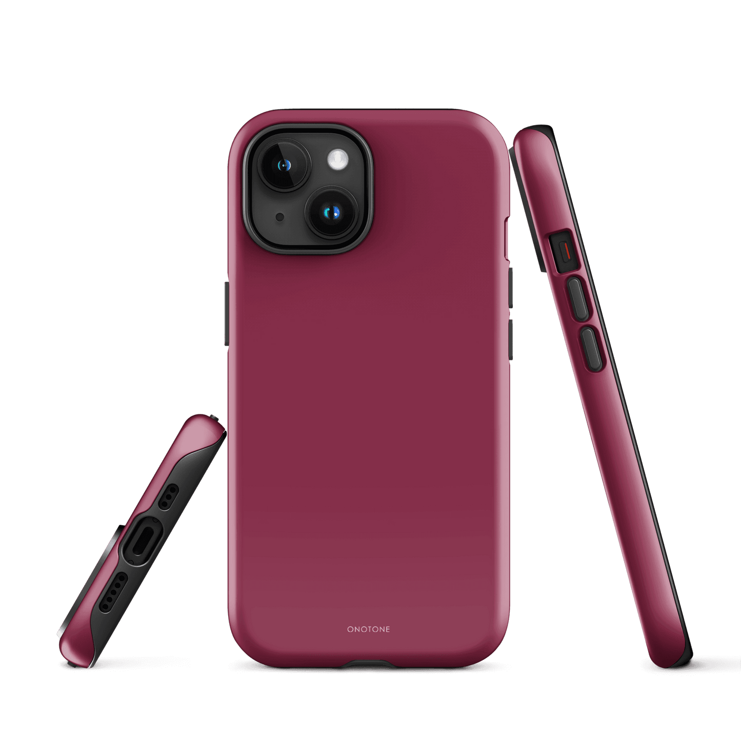 Solid Color red iPhone® Case - Pantone® 208