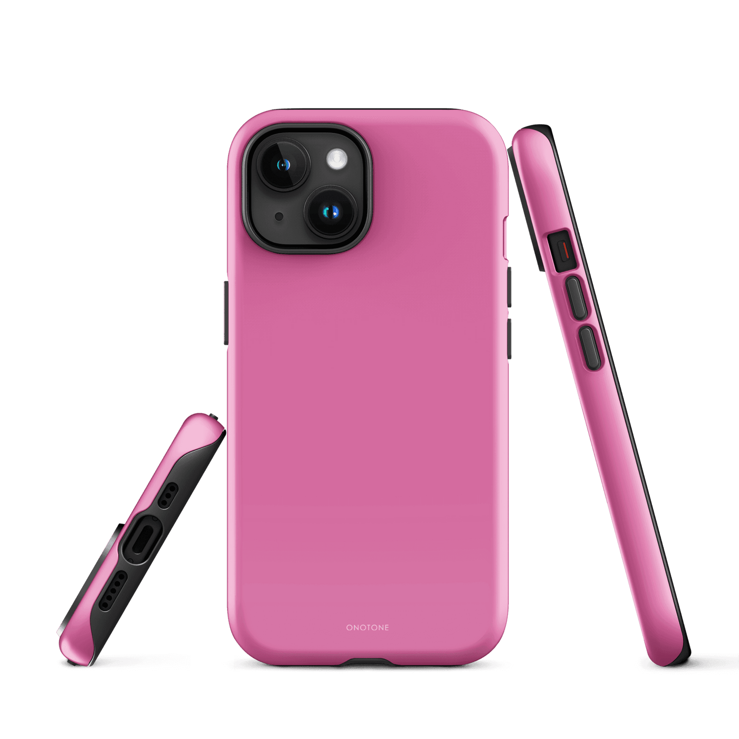 Solid Color pink iPhone® Case - Pantone® 218