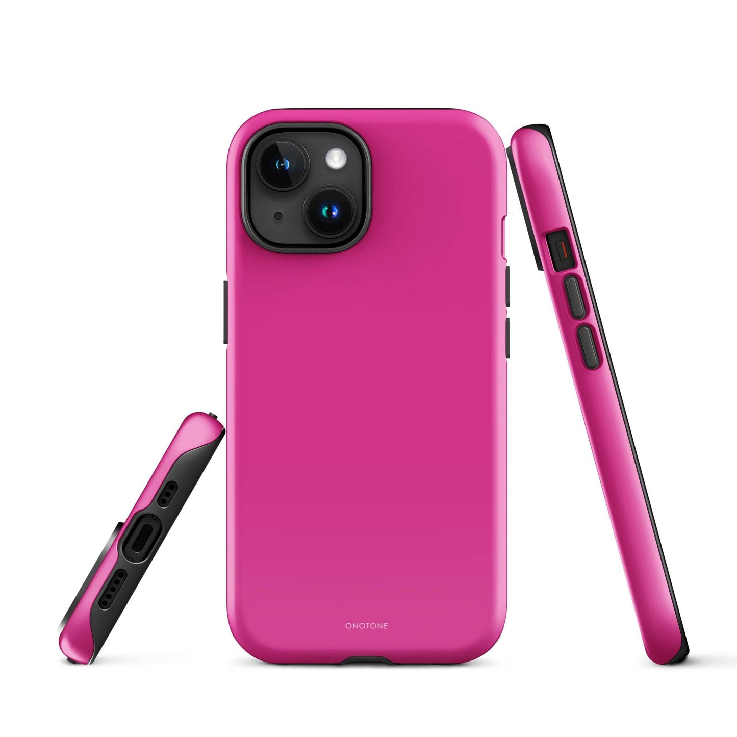 Solid Color hot pink iPhone® Case - Pantone® 225