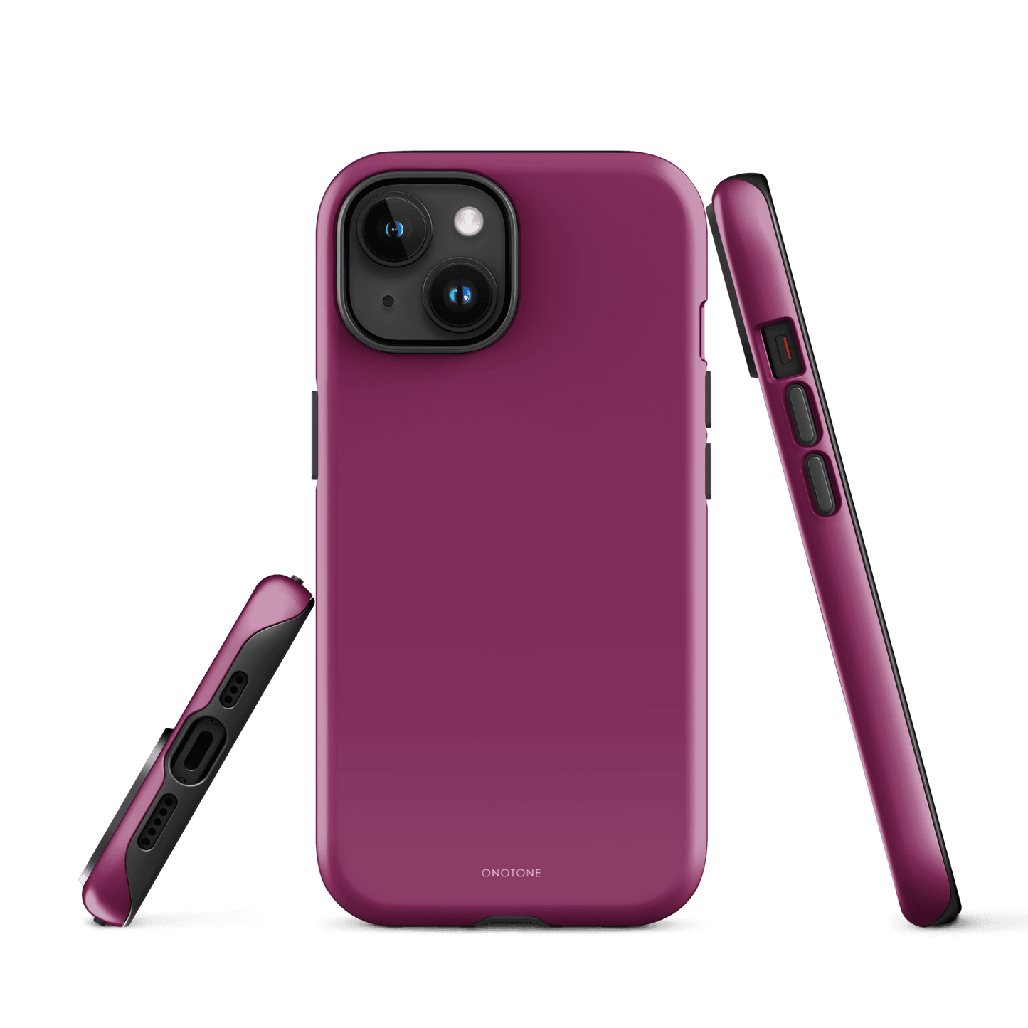 Solid Color purple iPhone® Case - Pantone® 235