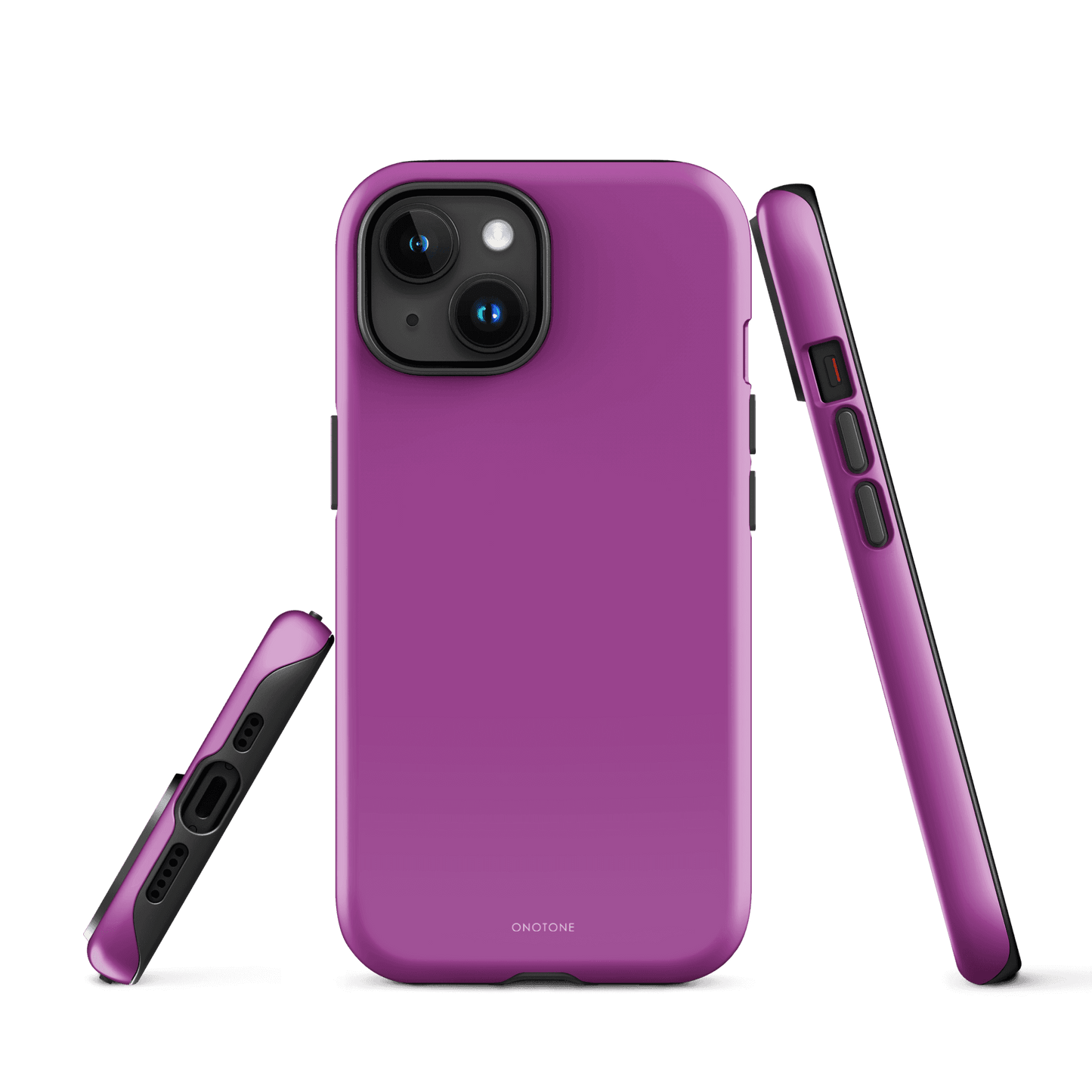 Solid Color purple iPhone® Case - Pantone® 253