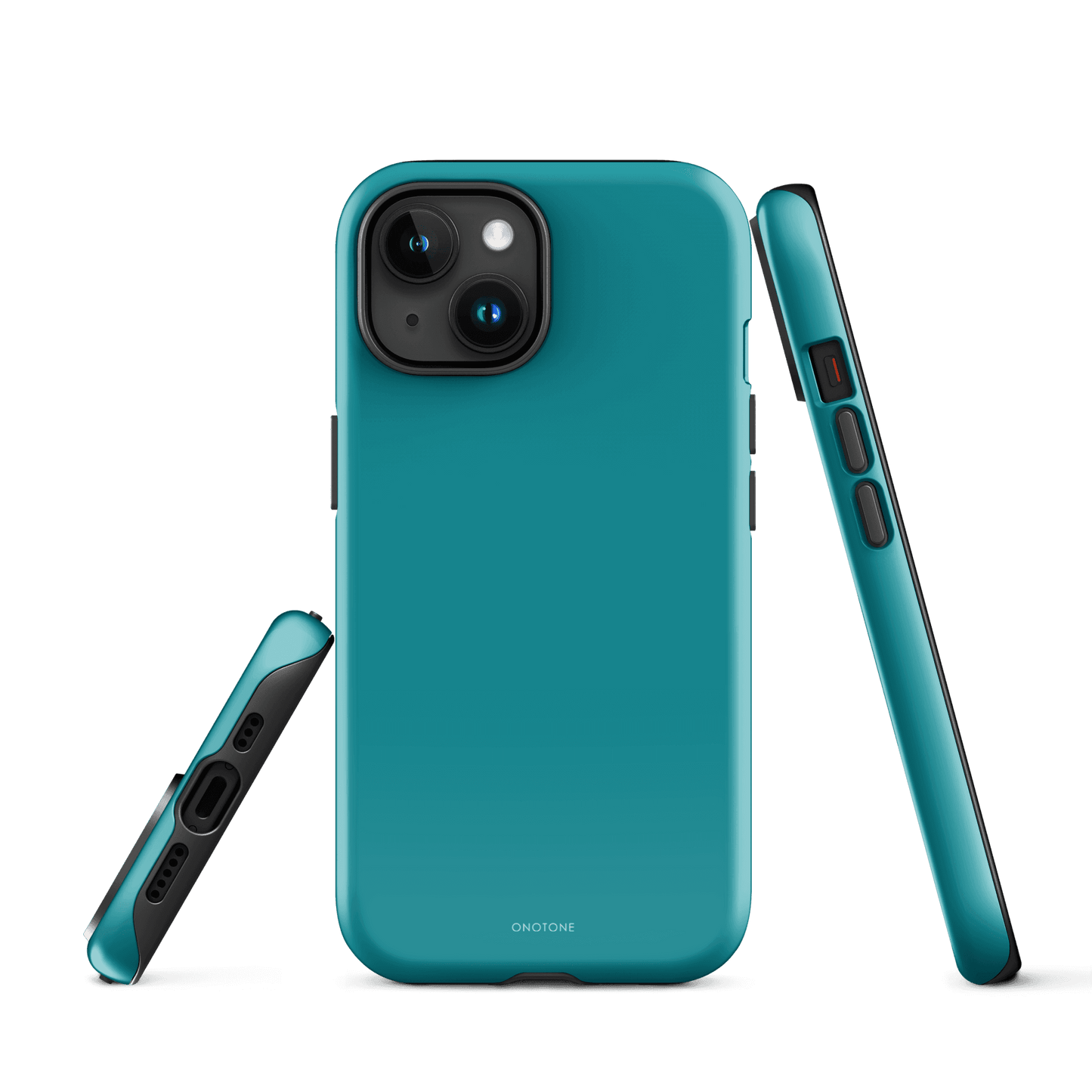 Solid Color teal iPhone® Case - Pantone® 321