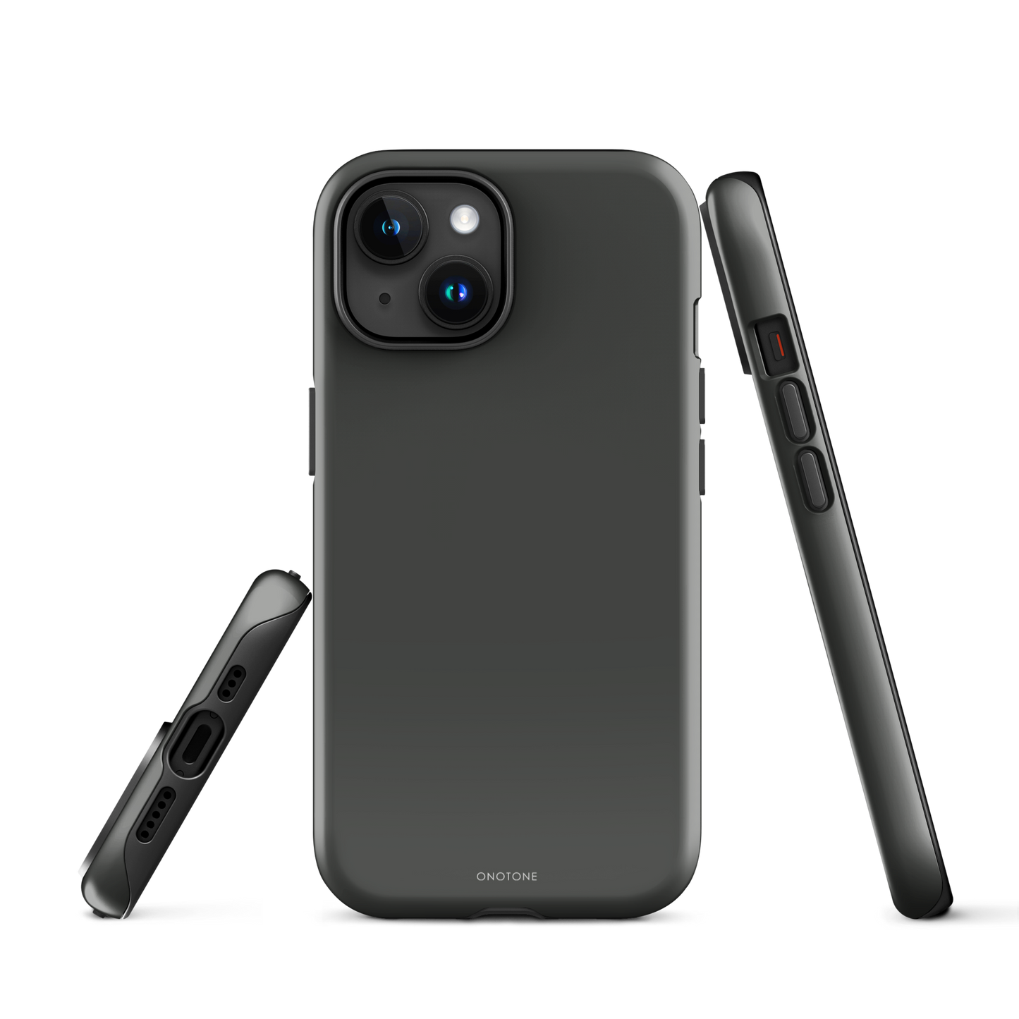 GRAY MINIMALIST IPHONE® CASE - PANTONE® 447