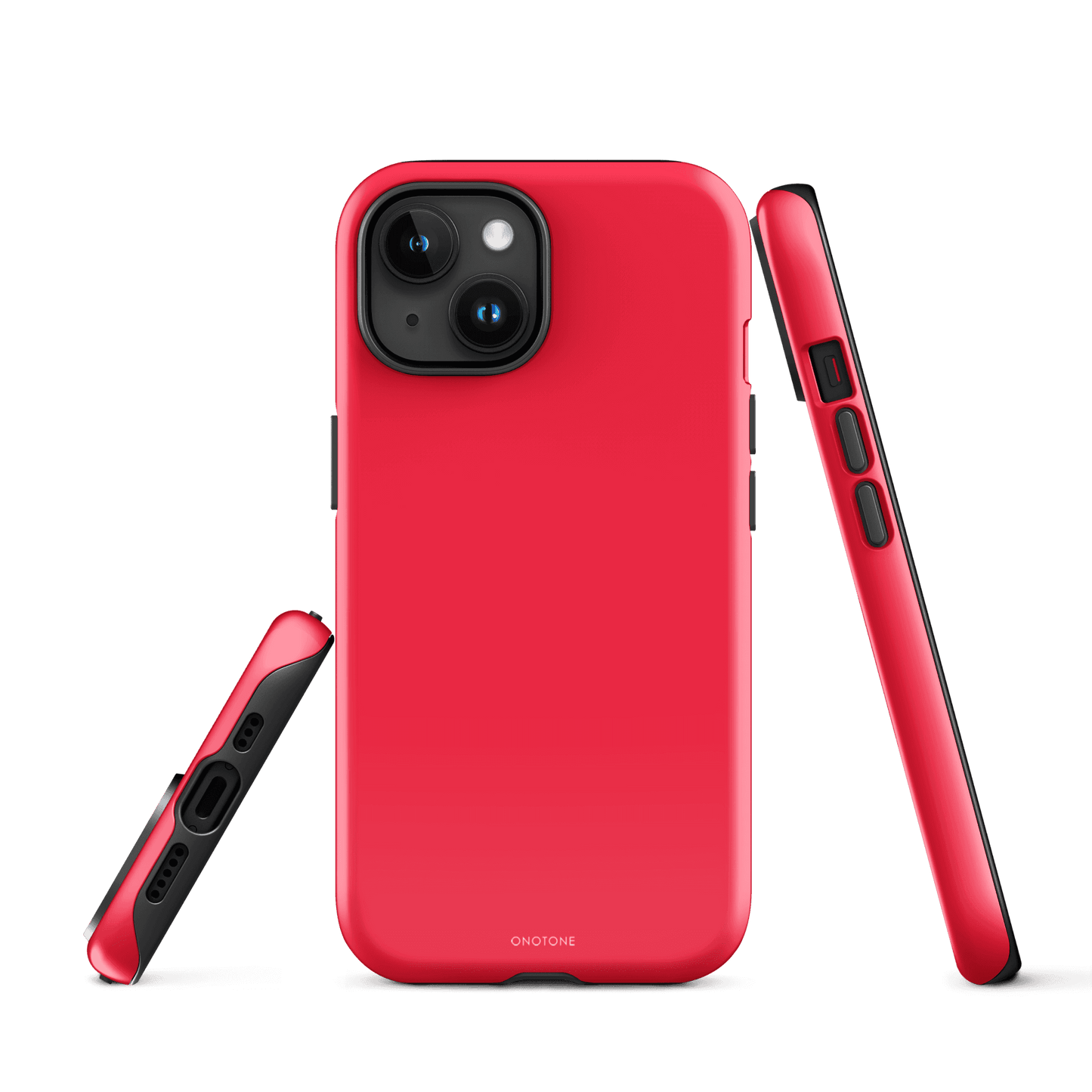 Neon Red iPhone Case