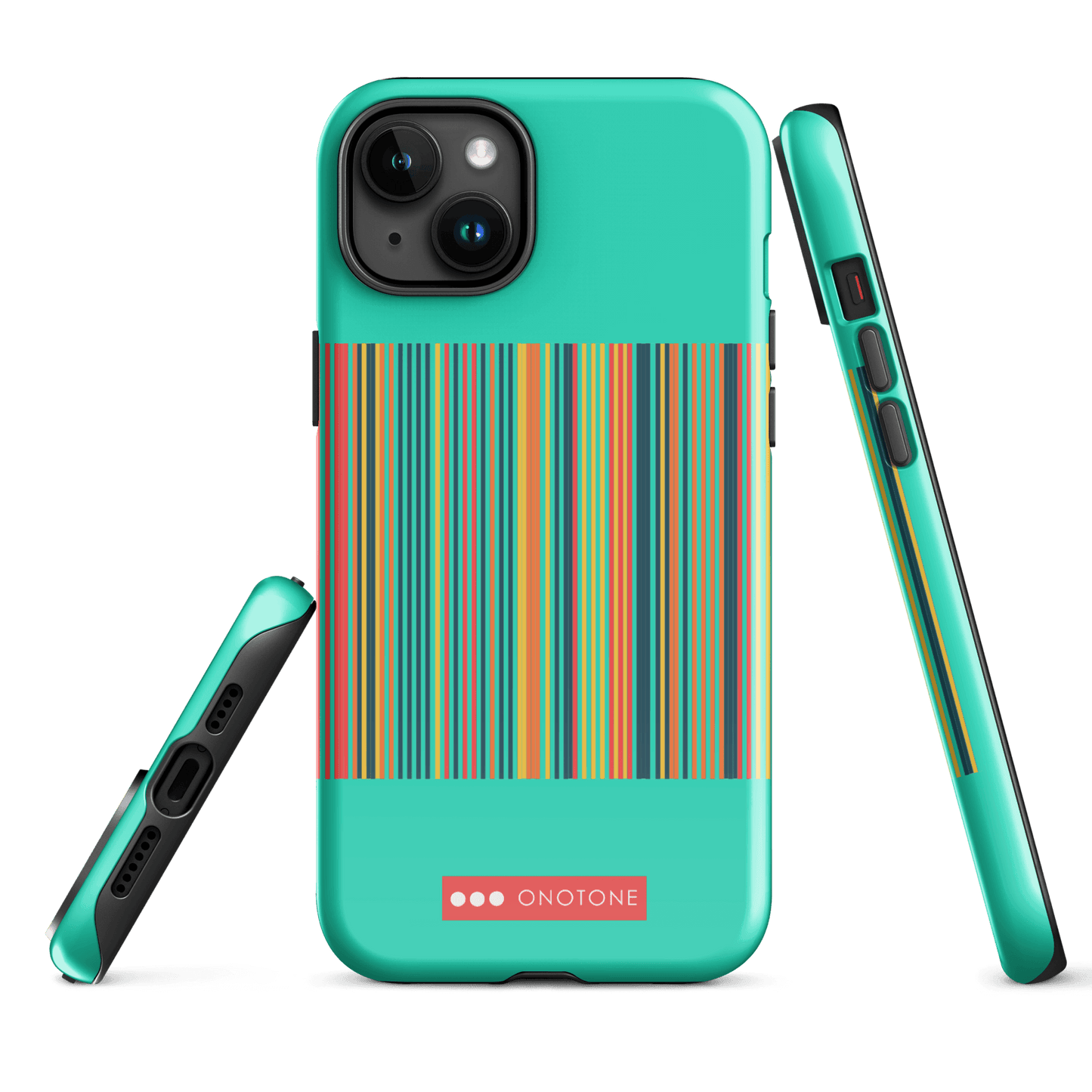 Dual Layer green modern iPhone® Case ( MD-1169)