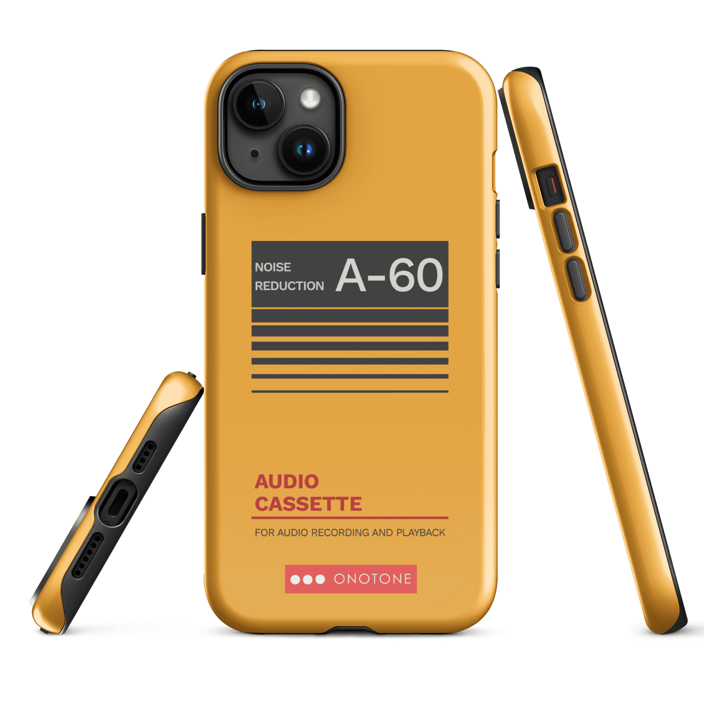 Dual Layer audio casette modern iPhone® Case ( MD-1225)
