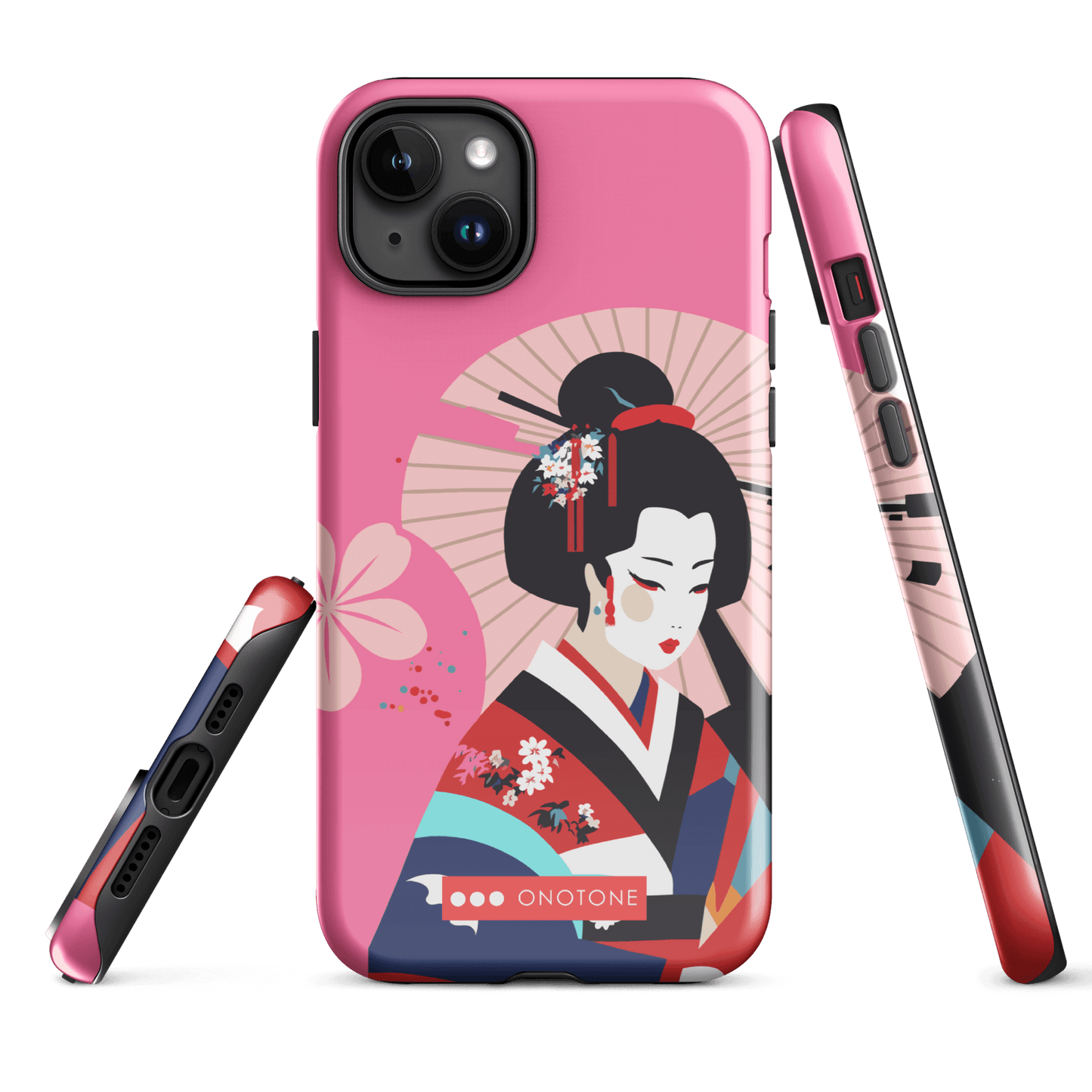 Dual Layer geisha modern iPhone® Case ( MD-2121)