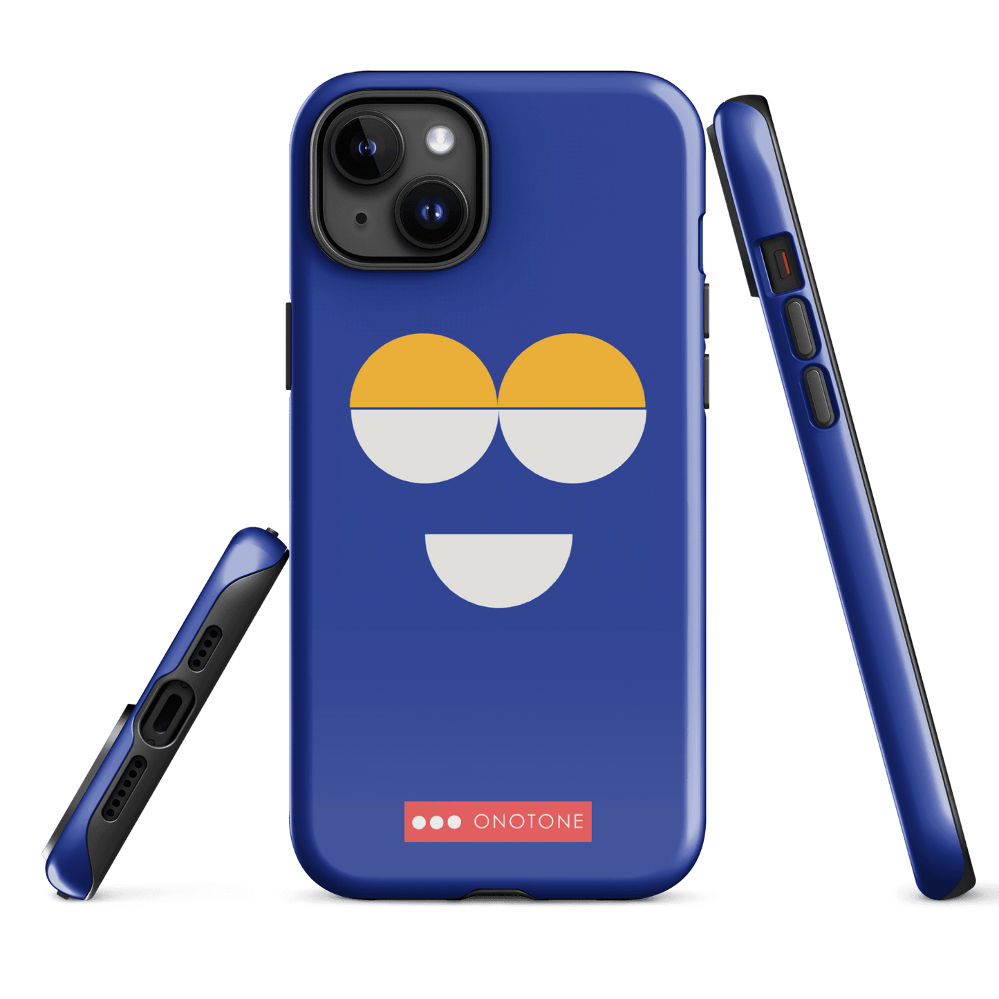 Dual Layer blue modern iPhone® Case ( MD-2961)