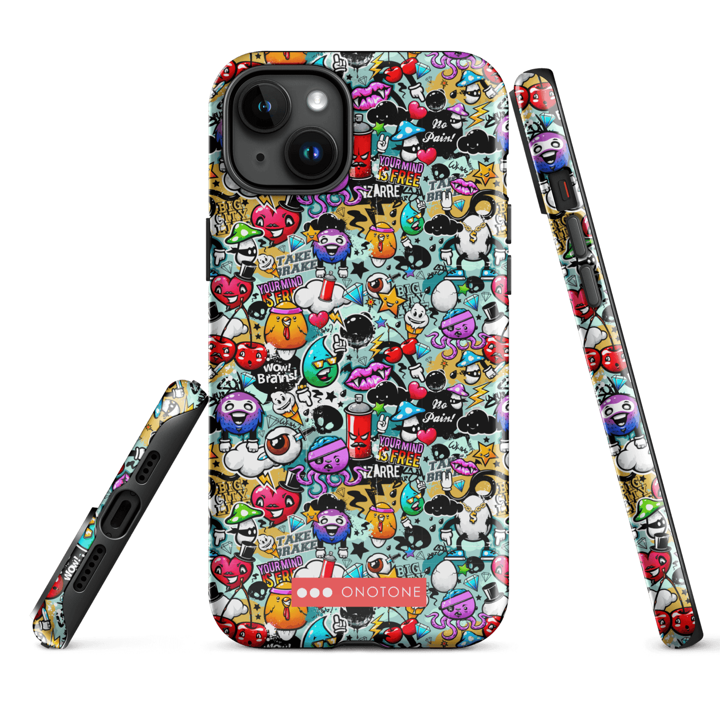 Dual Layer iPhone® Case with Street Art