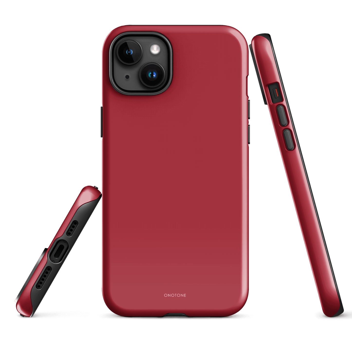 Solid Color red iPhone® Case - Pantone® 187