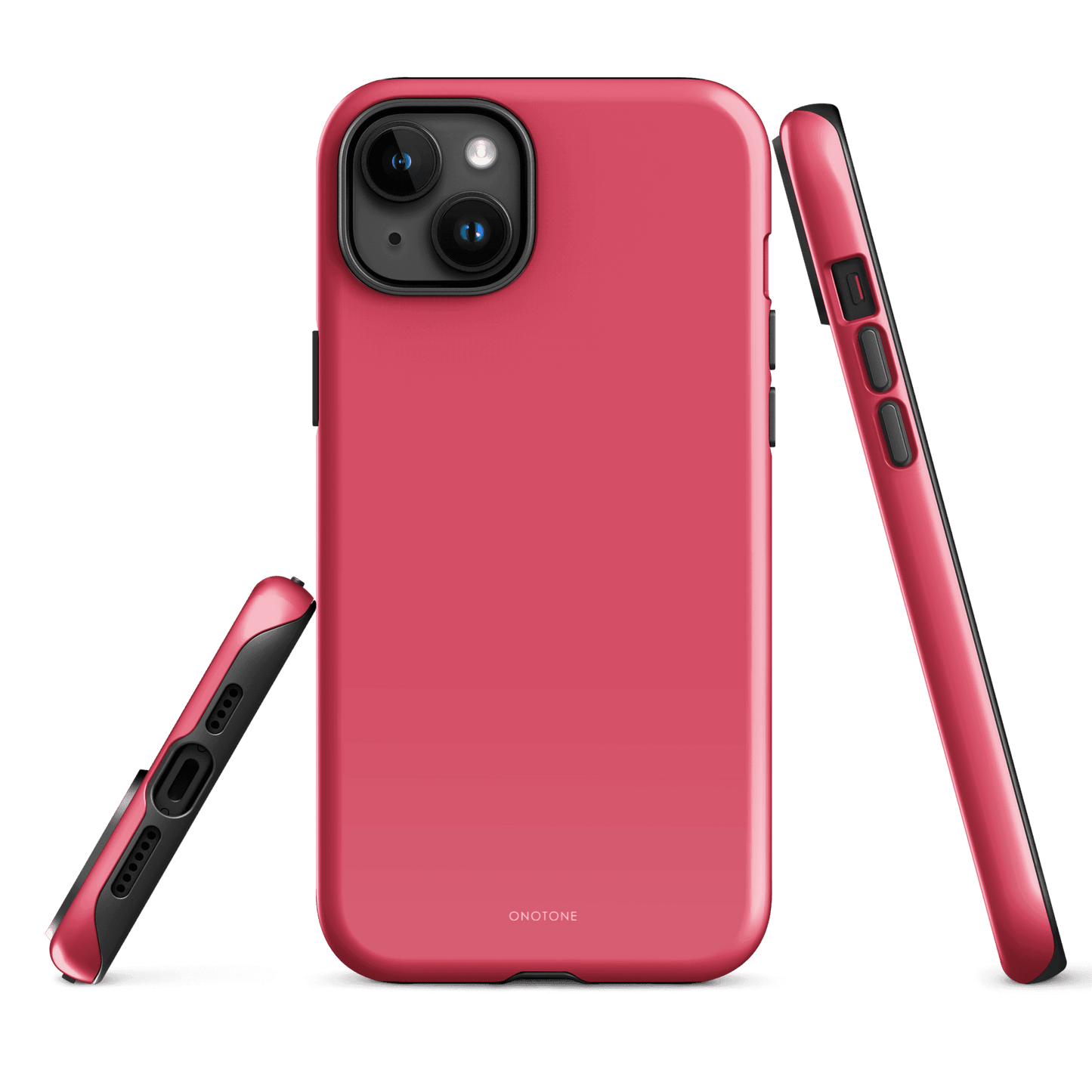 Solid Color red iPhone® Case - Pantone® 198