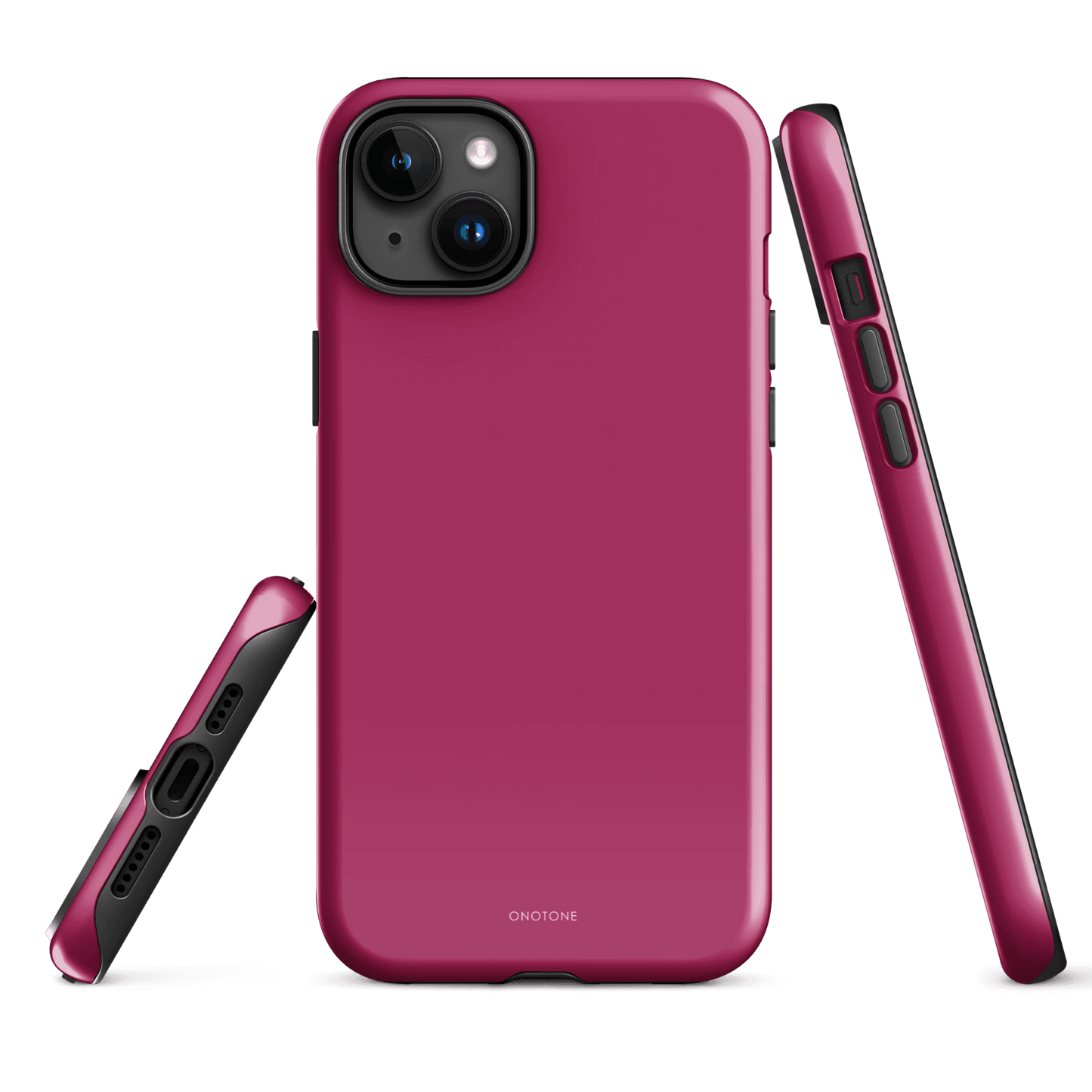 Solid Color pink iPhone® Case - Pantone® 220