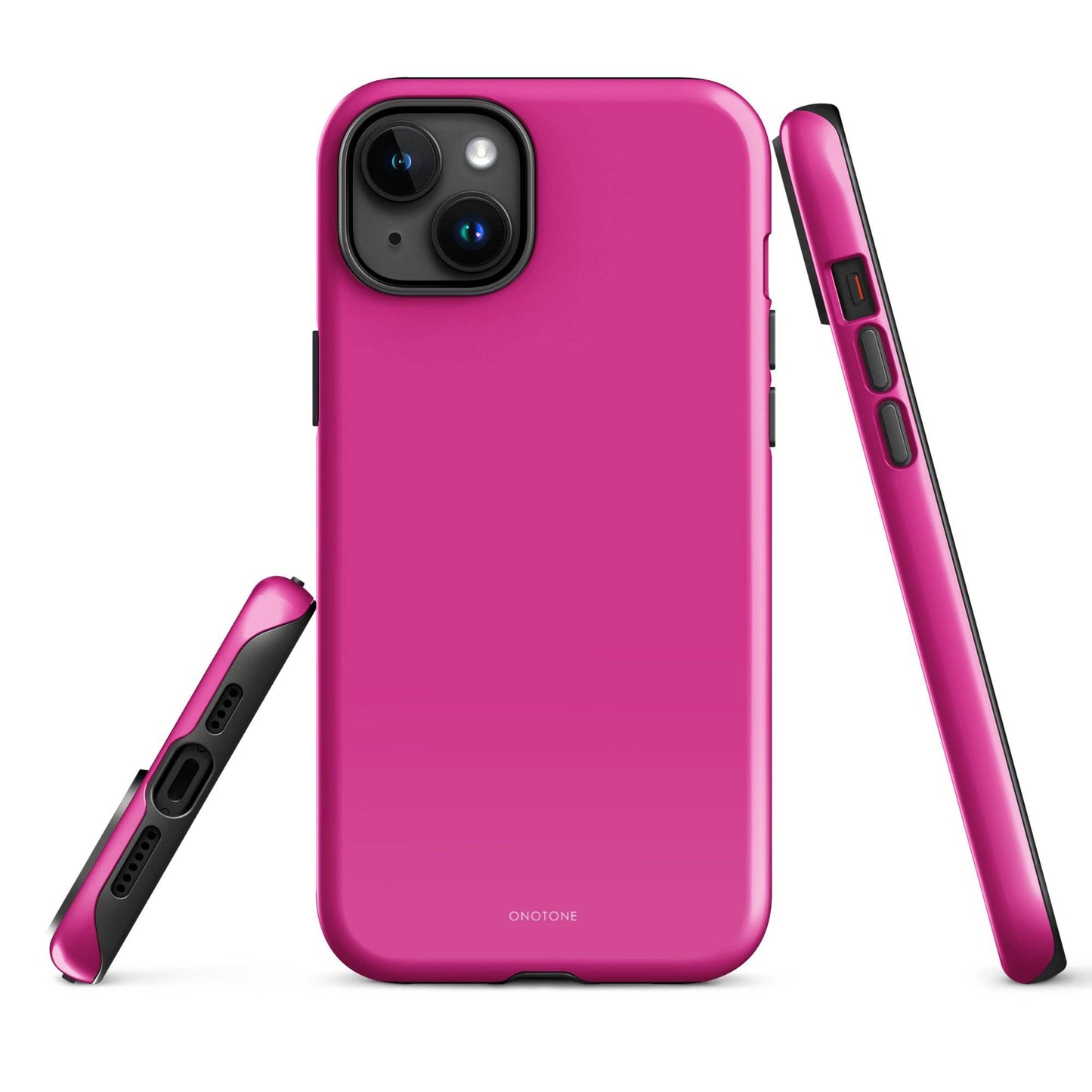 Solid Color hot pink iPhone® Case - Pantone® 225