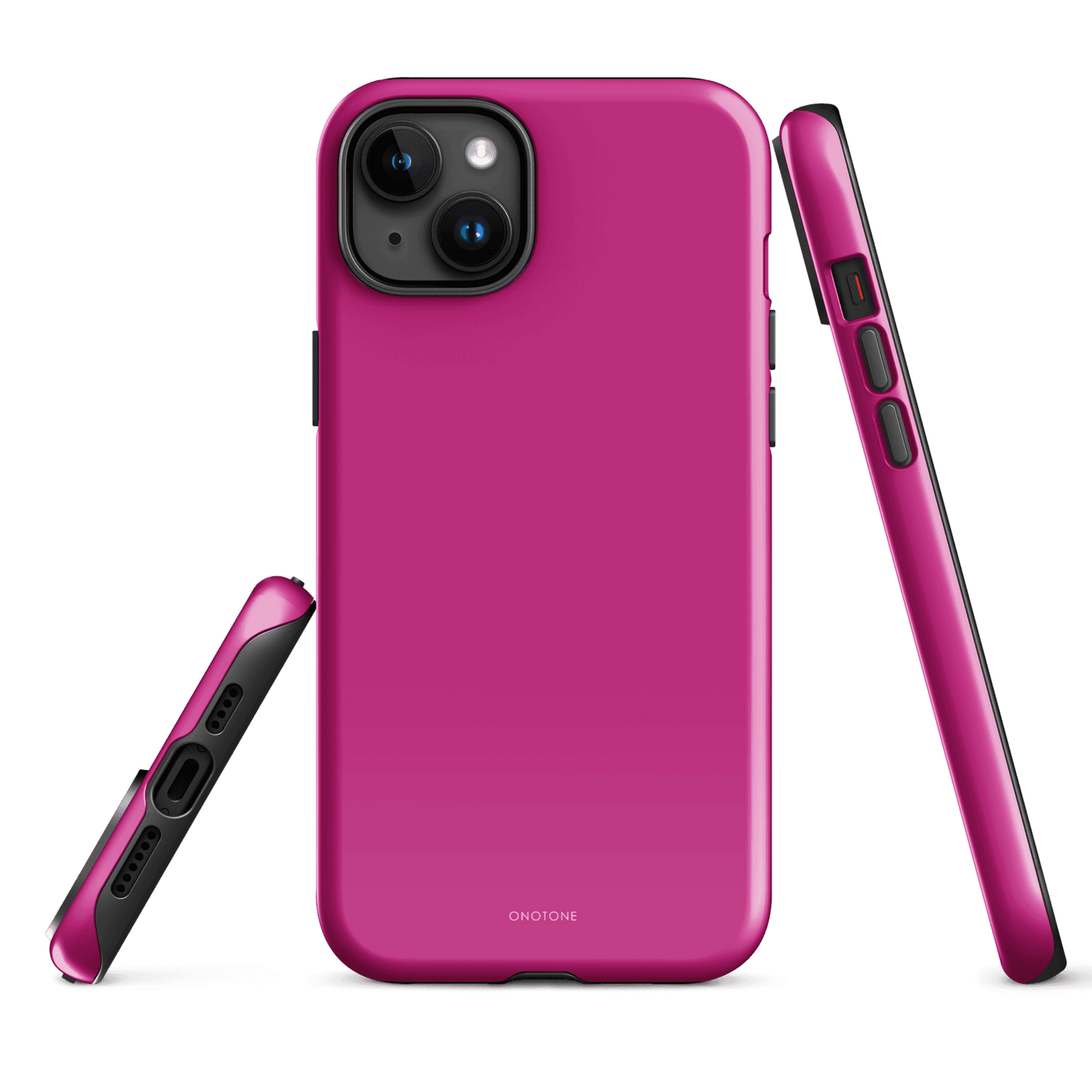 Solid Color pink iPhone® Case - Pantone® 233