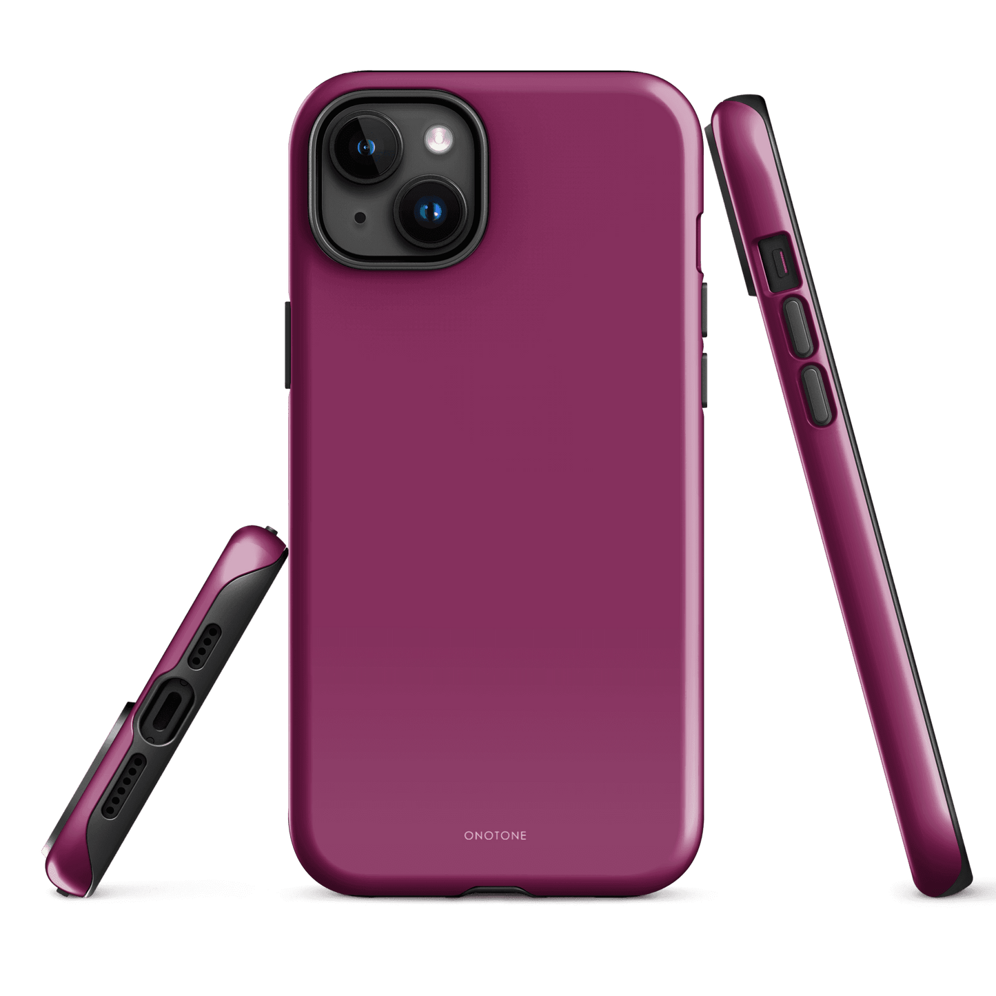 Solid Color purple iPhone® Case - Pantone® 235