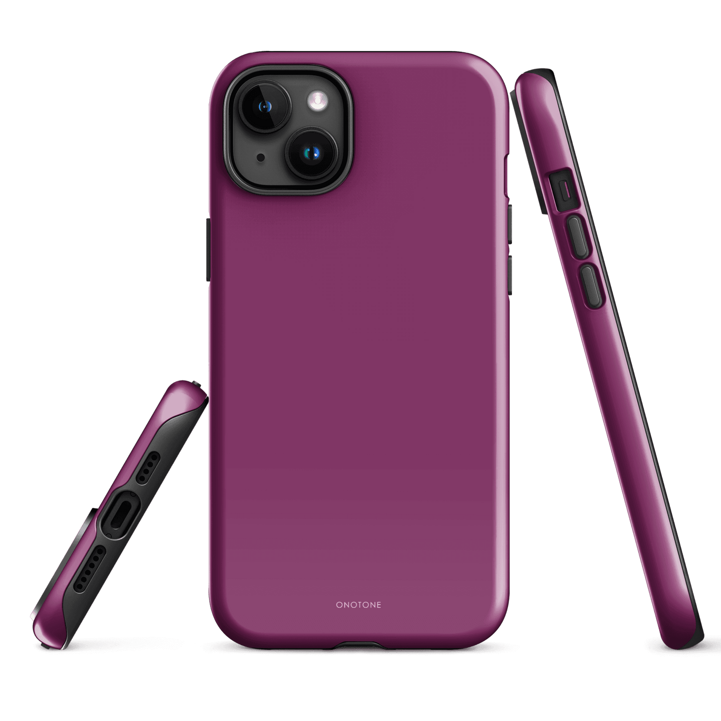 Solid Color purple iPhone® Case - Pantone® 242