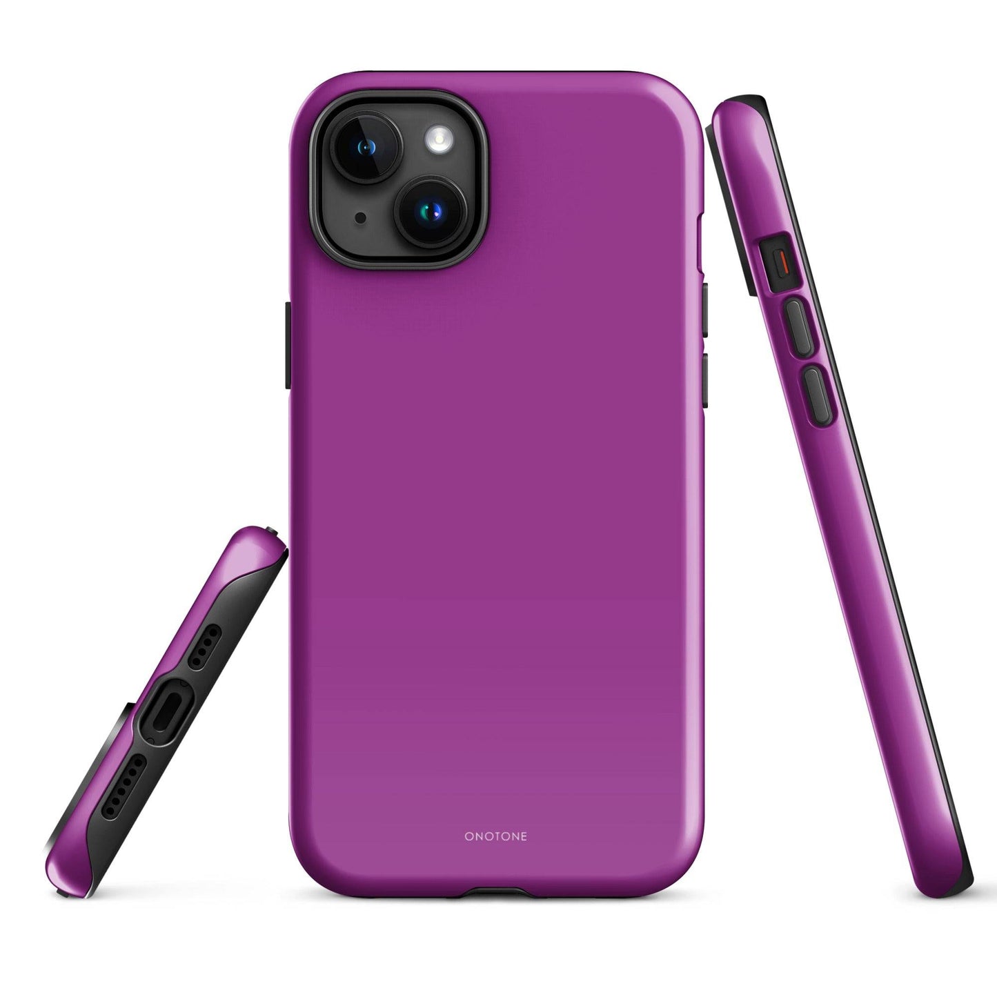 Solid Color purple iPhone® Case - Pantone® 254