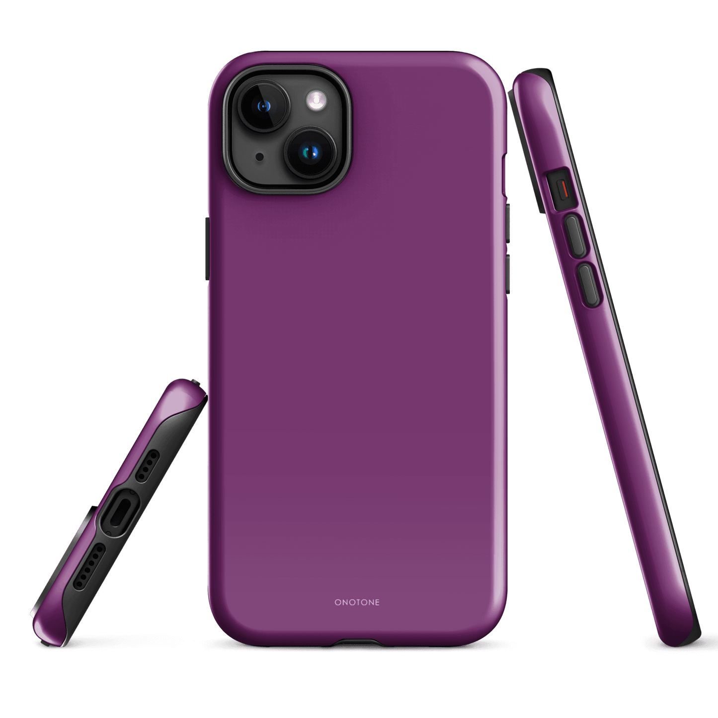 Solid Color purple iPhone® Case - Pantone® 255