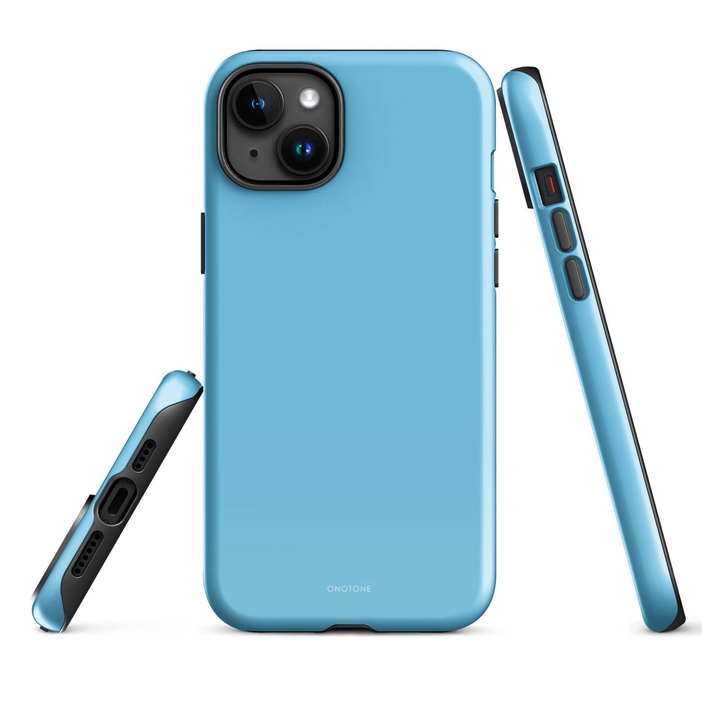Solid Color blue iPhone® Case - Pantone® 297