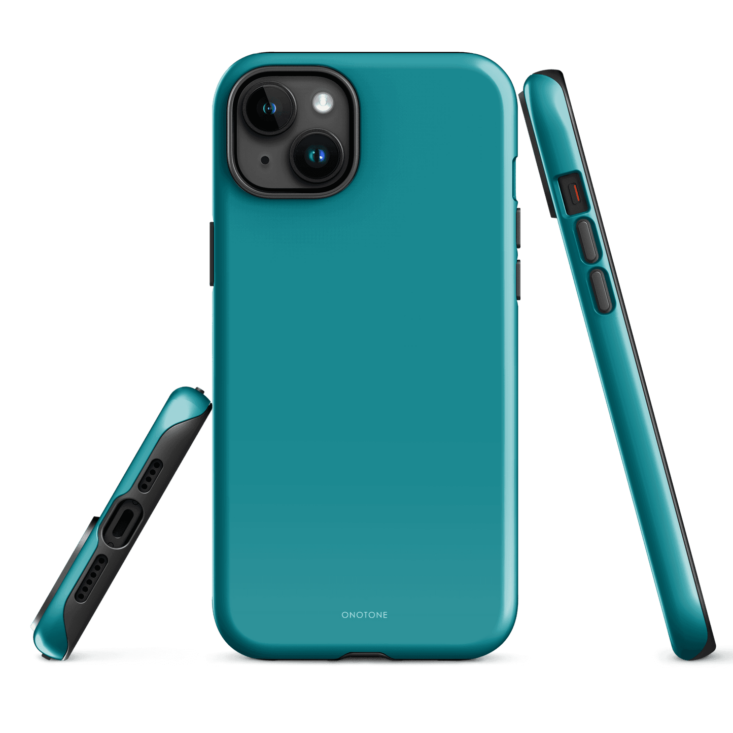 Solid Color teal iPhone® Case - Pantone® 321