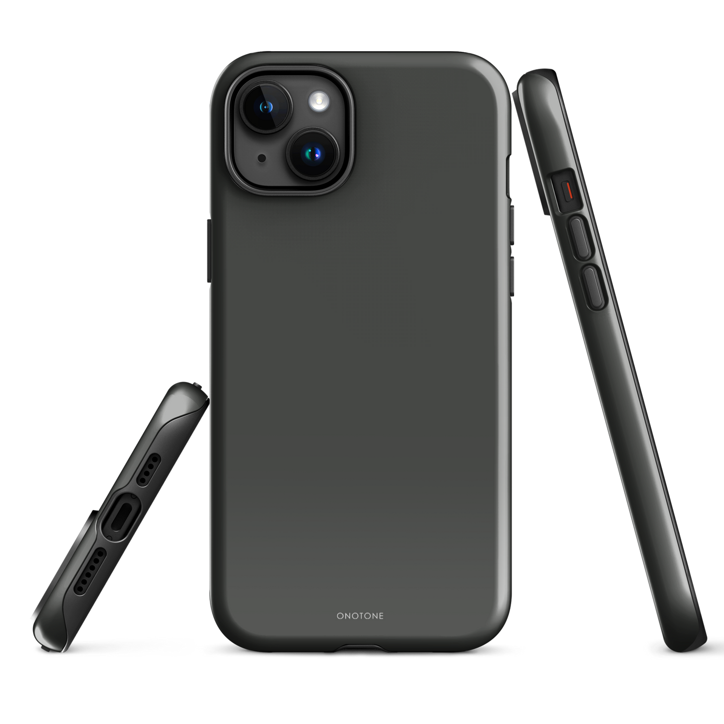 GRAY MINIMALIST IPHONE® CASE - PANTONE® 447