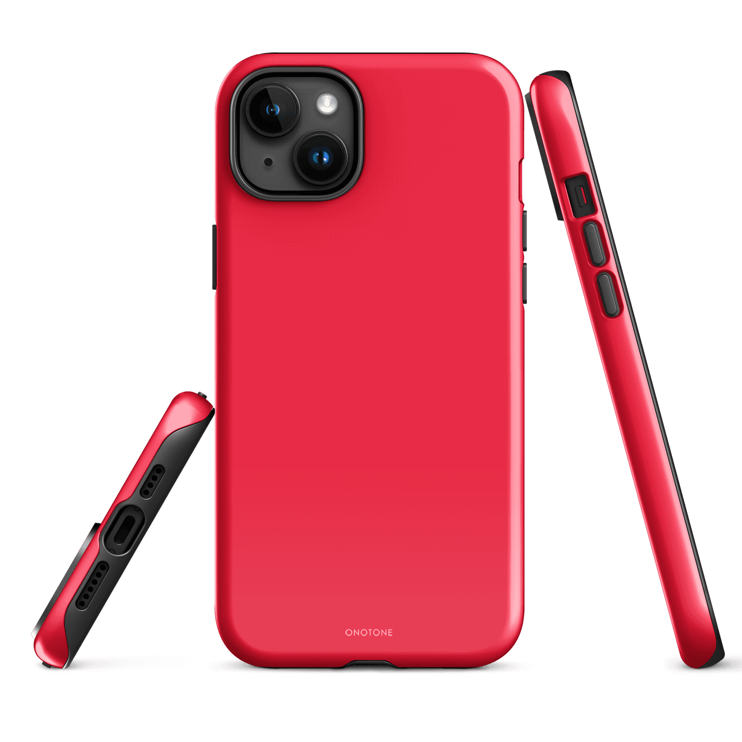 Neon Red iPhone Case