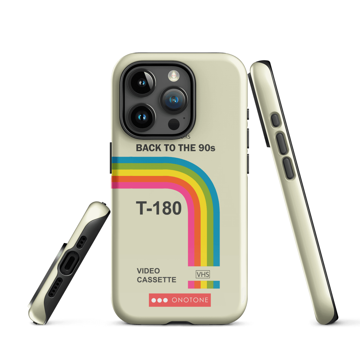 Dual Layer back to 90s VHS modern iPhone® Case ( MD-1281)