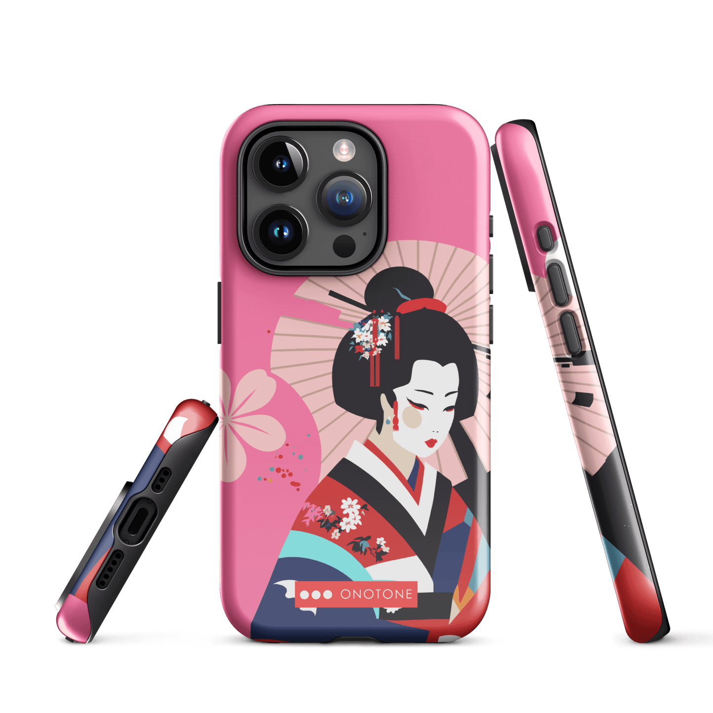 Dual Layer geisha modern iPhone® Case ( MD-2121)