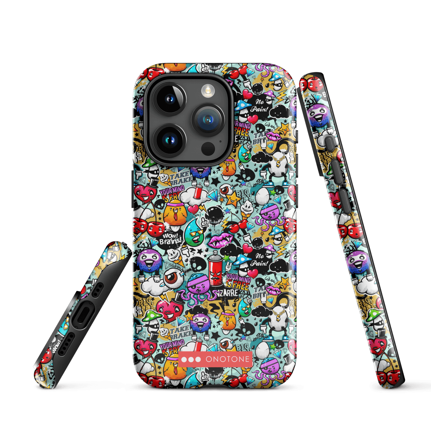 Dual Layer iPhone® Case with Street Art