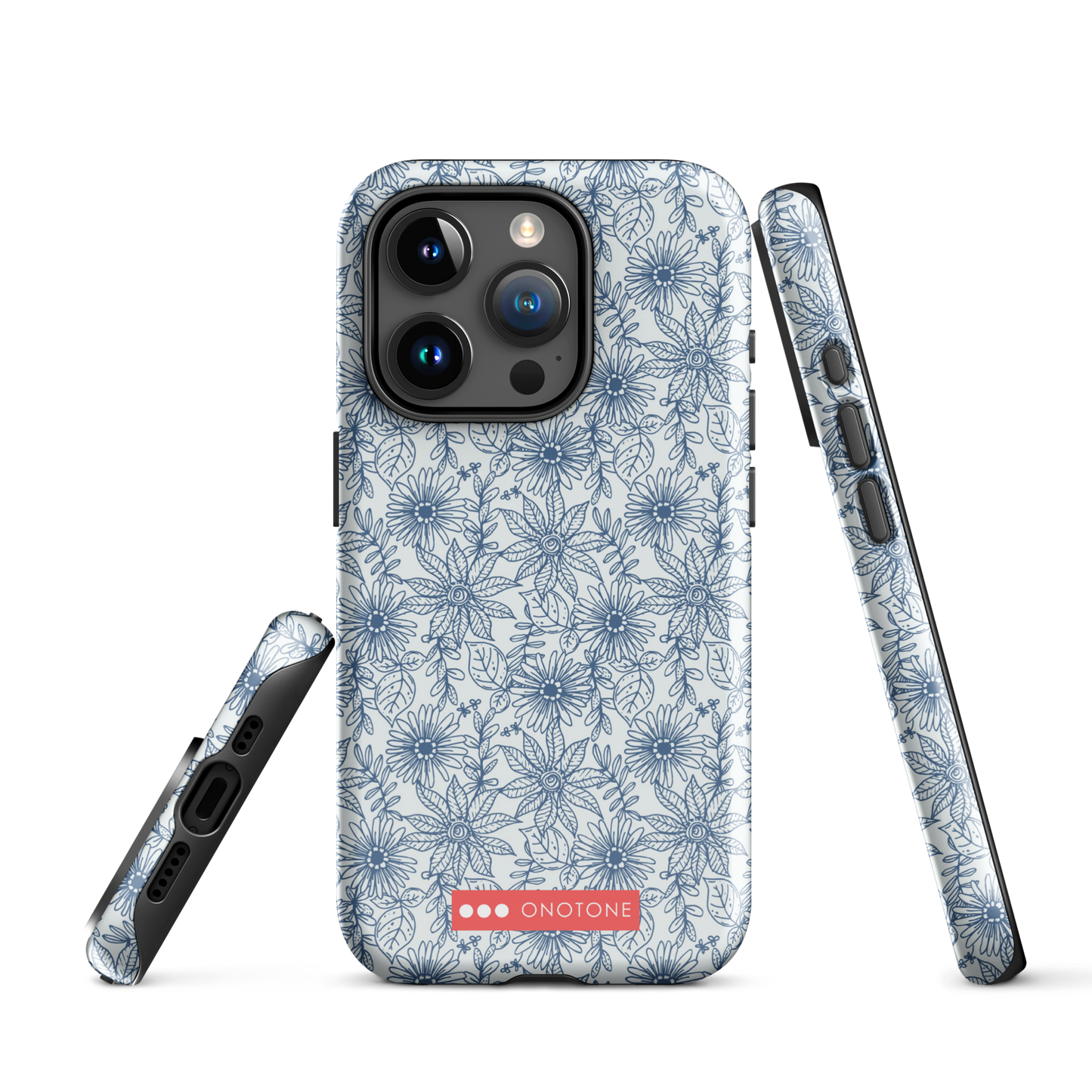 Japanese design indigo iPhone® Case