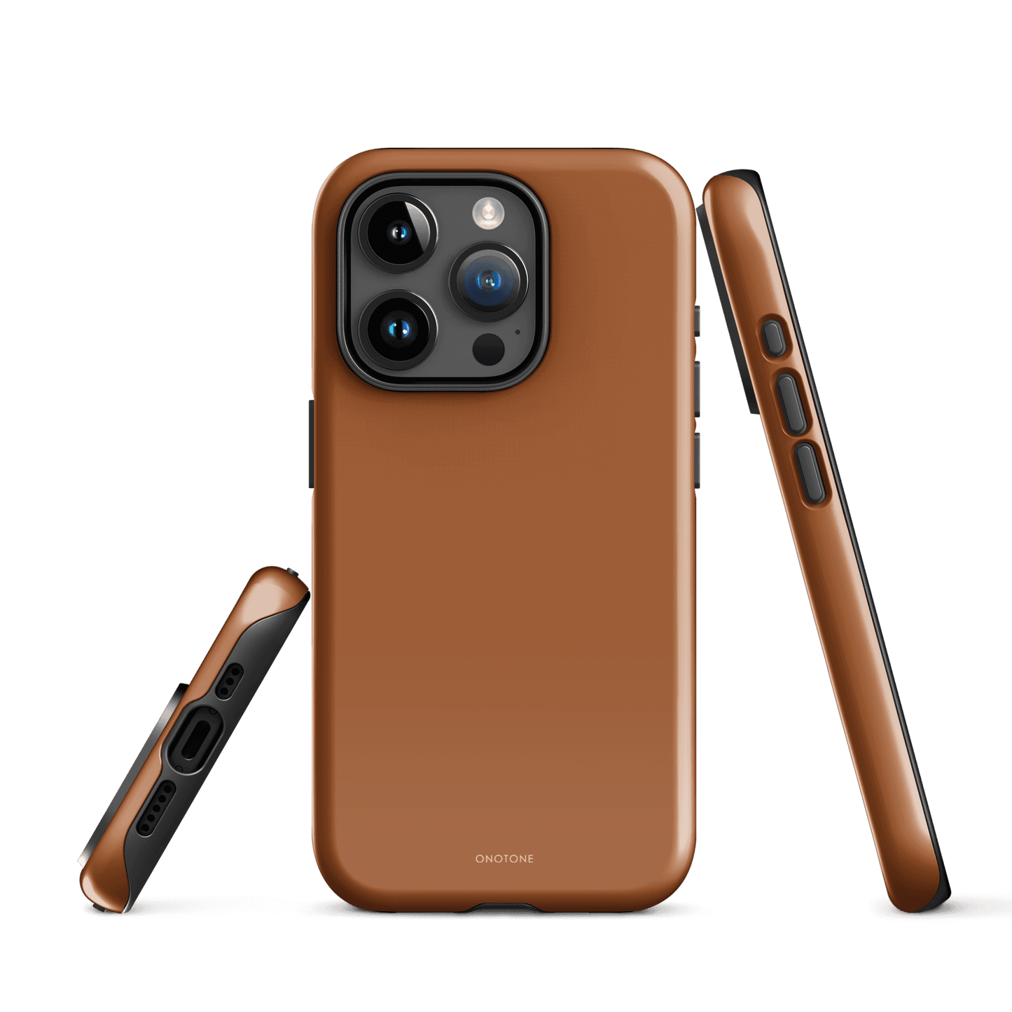 Solid Color brown iPhone® Case - Pantone® 160