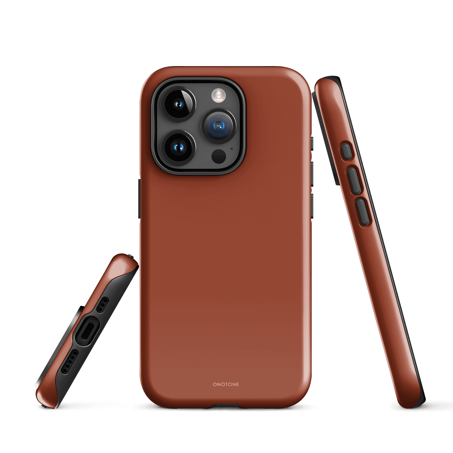 Solid Color brown iPhone® Case - Pantone® 174
