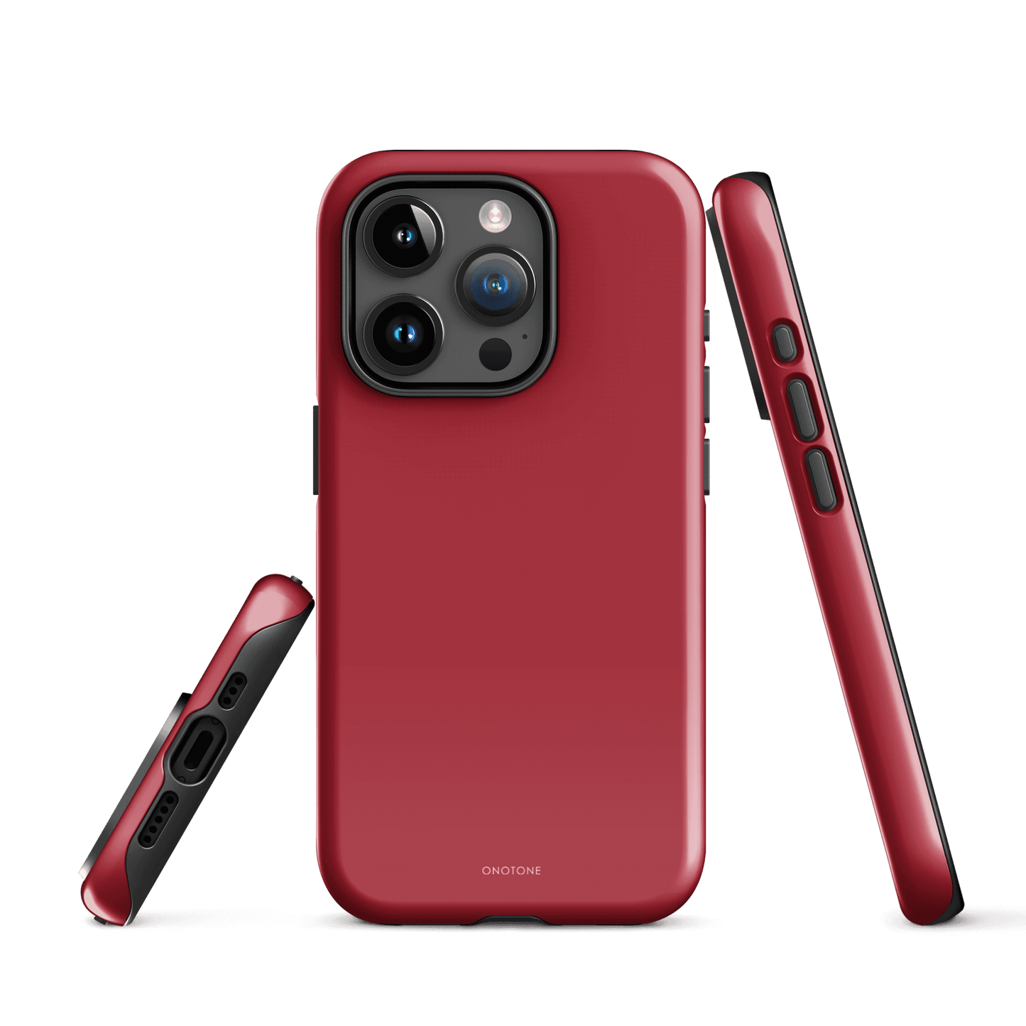 Solid Color red iPhone® Case - Pantone® 187