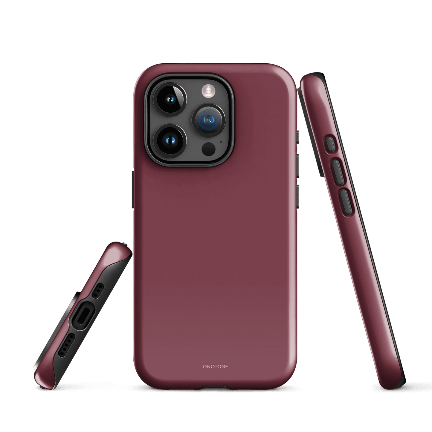 Solid Color red iPhone® Case - Pantone® 195