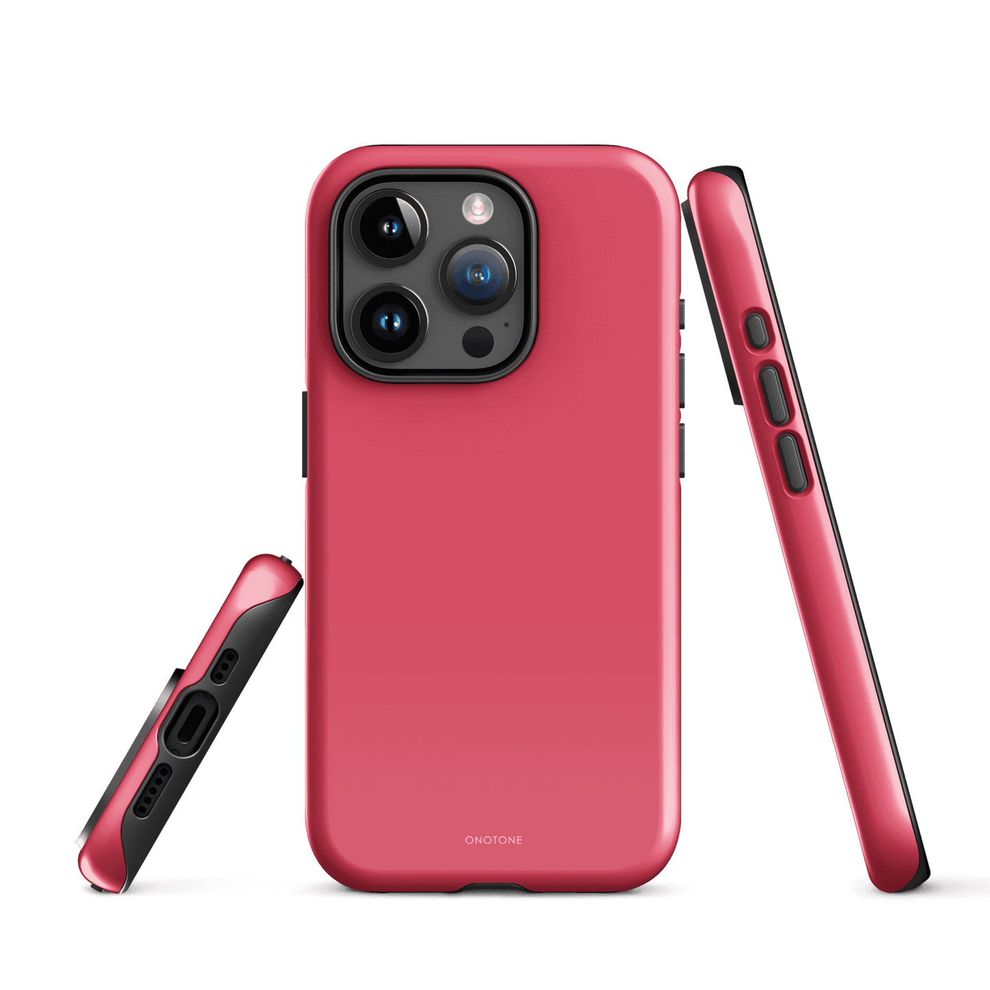Solid Color red iPhone® Case - Pantone® 198