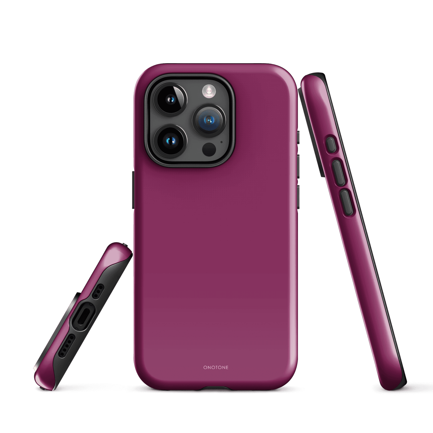 Solid Color purple iPhone® Case - Pantone® 235