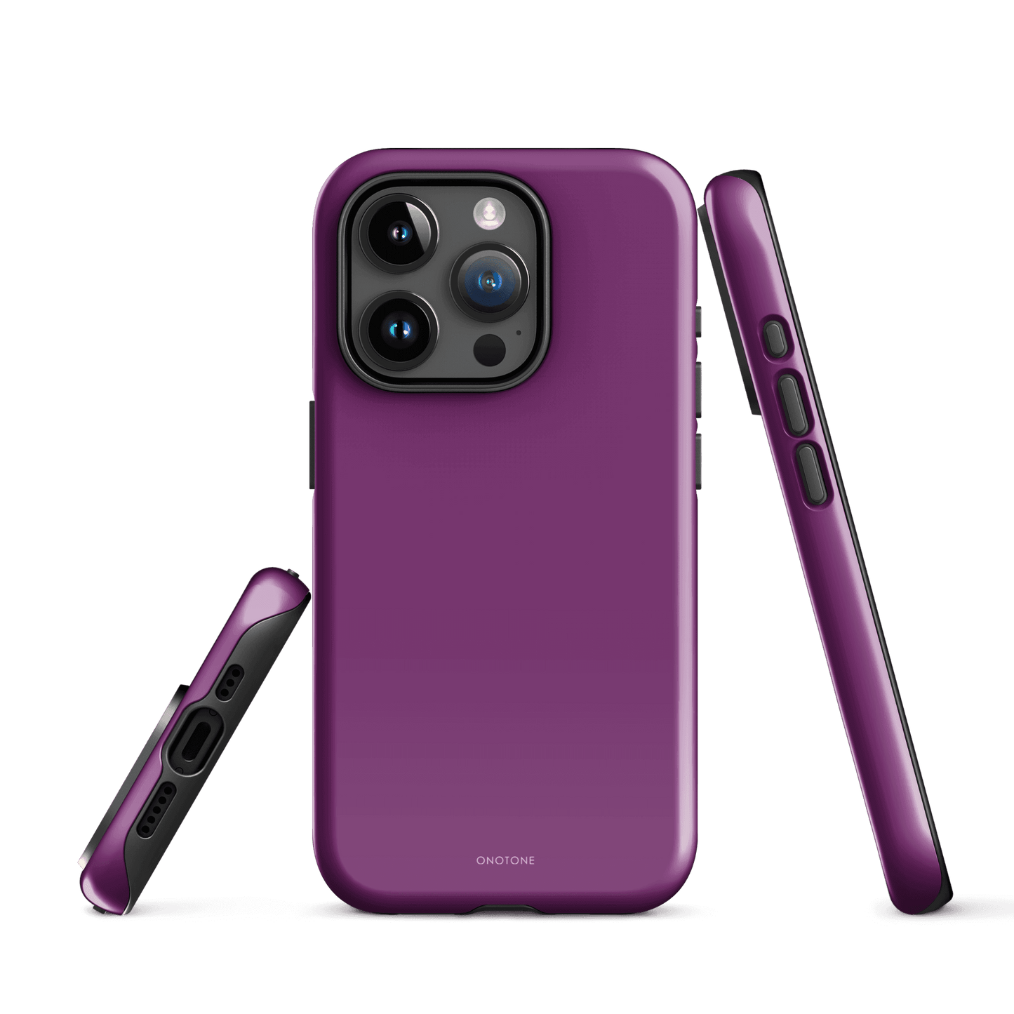 Solid Color purple iPhone® Case - Pantone® 255