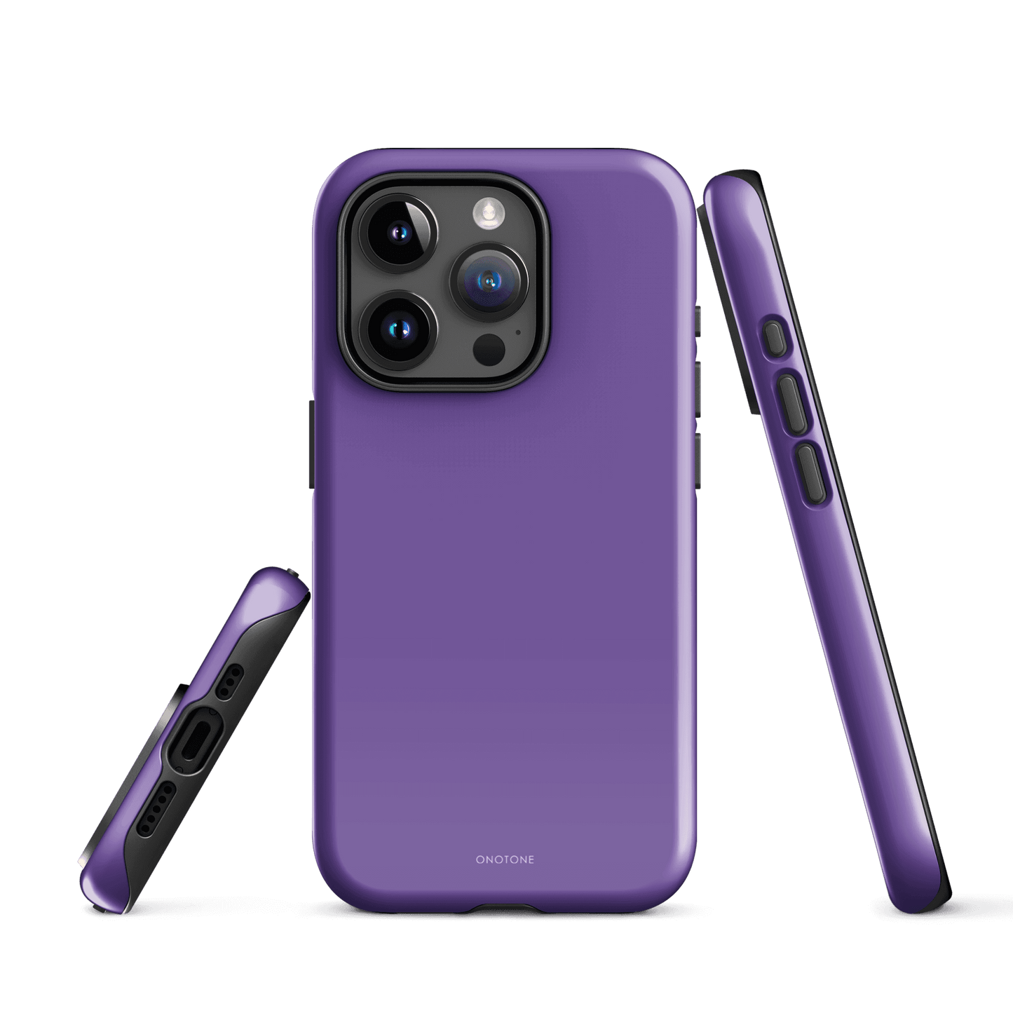 Solid Color purple iPhone® Case - Pantone® 266