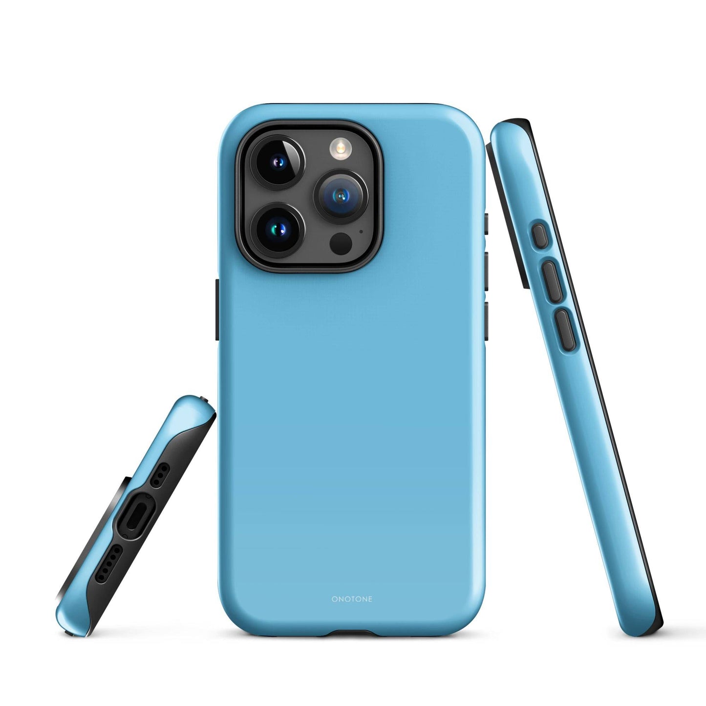 Solid Color blue iPhone® Case - Pantone® 297