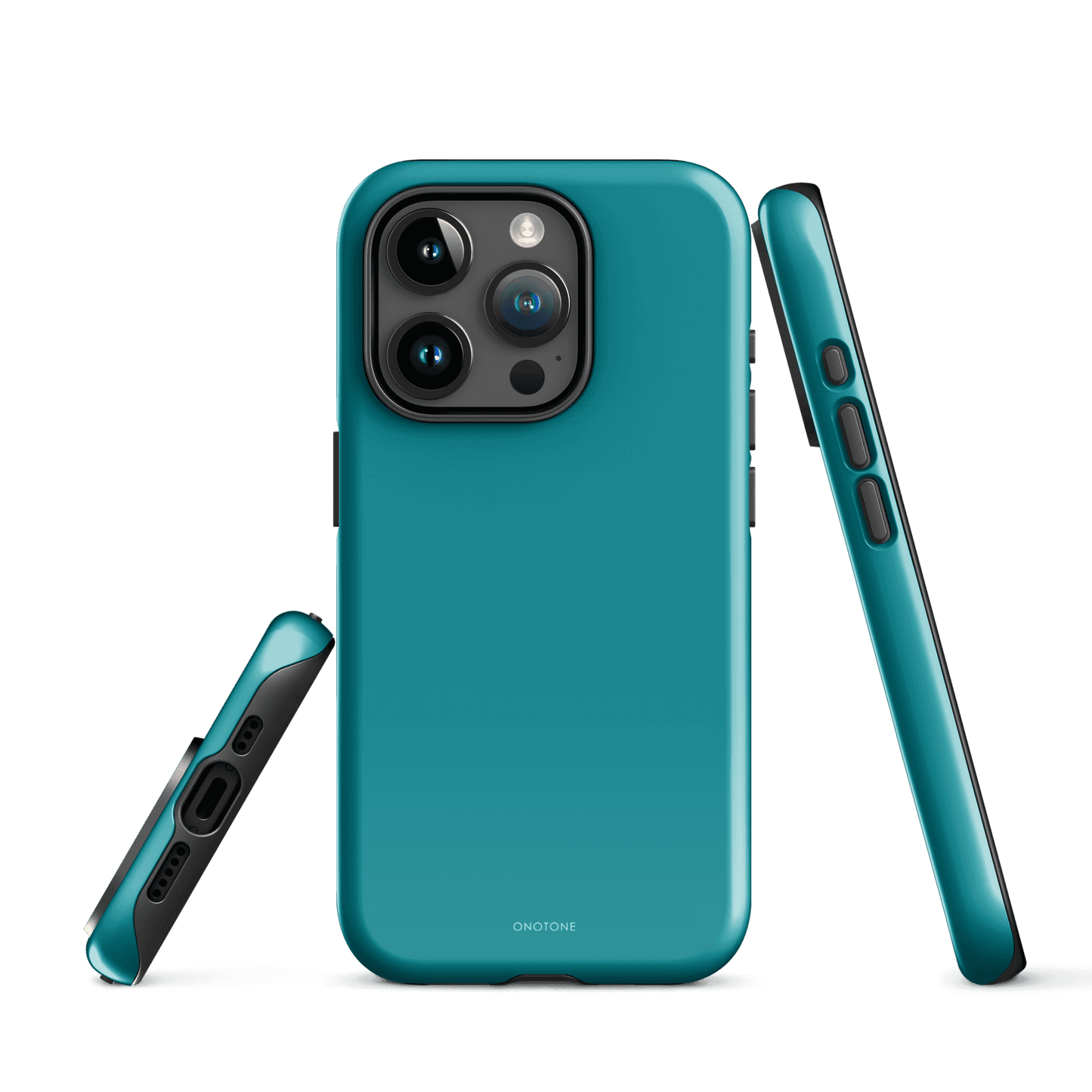 Solid Color teal iPhone® Case - Pantone® 321