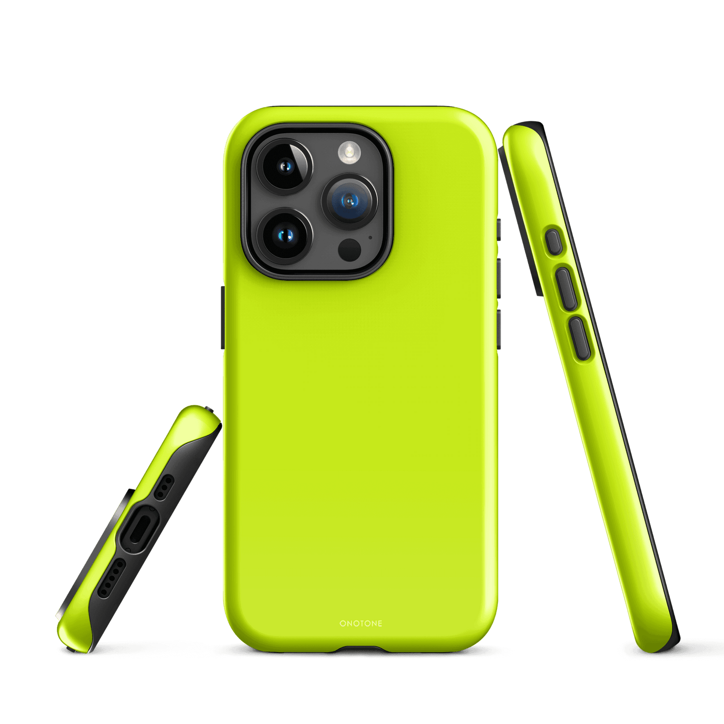 Neon Safety Yellow iPhone Case - Pantone Safety yellow