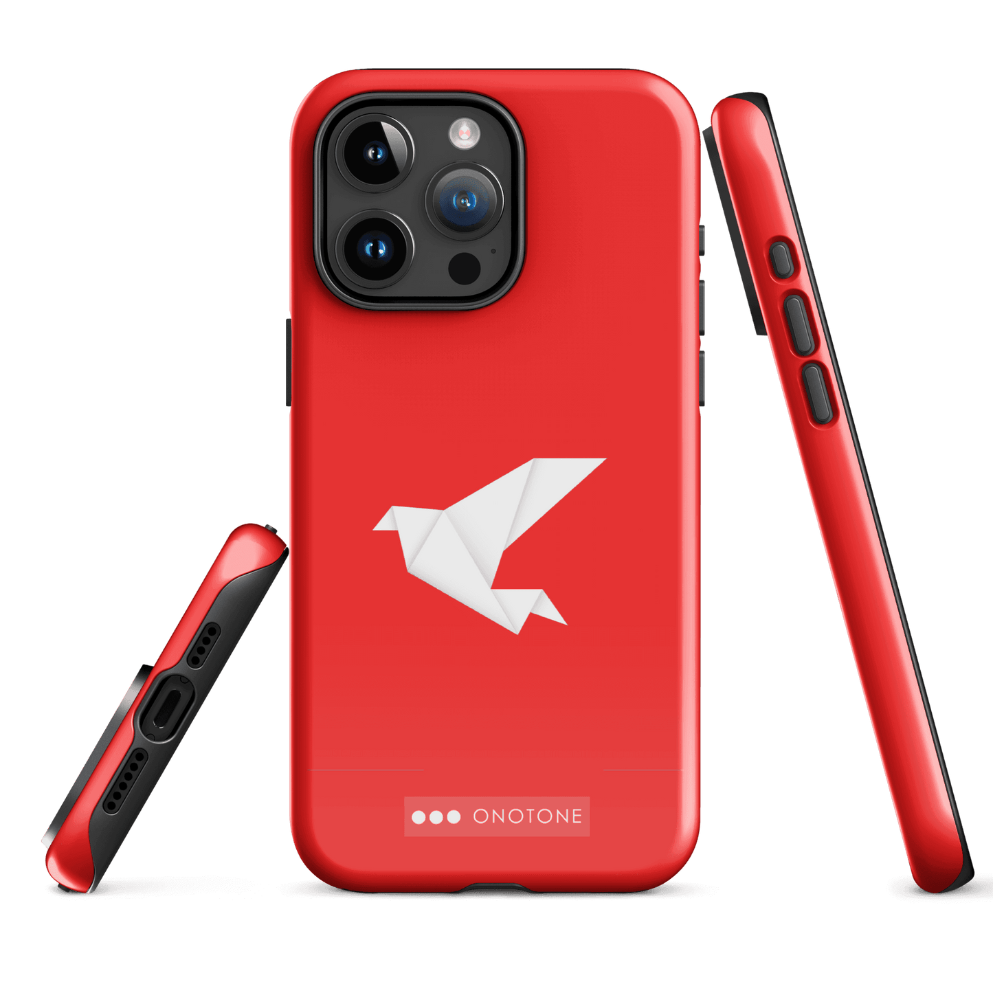 Dual Layer red modern iPhone® Case ( MD-1449)