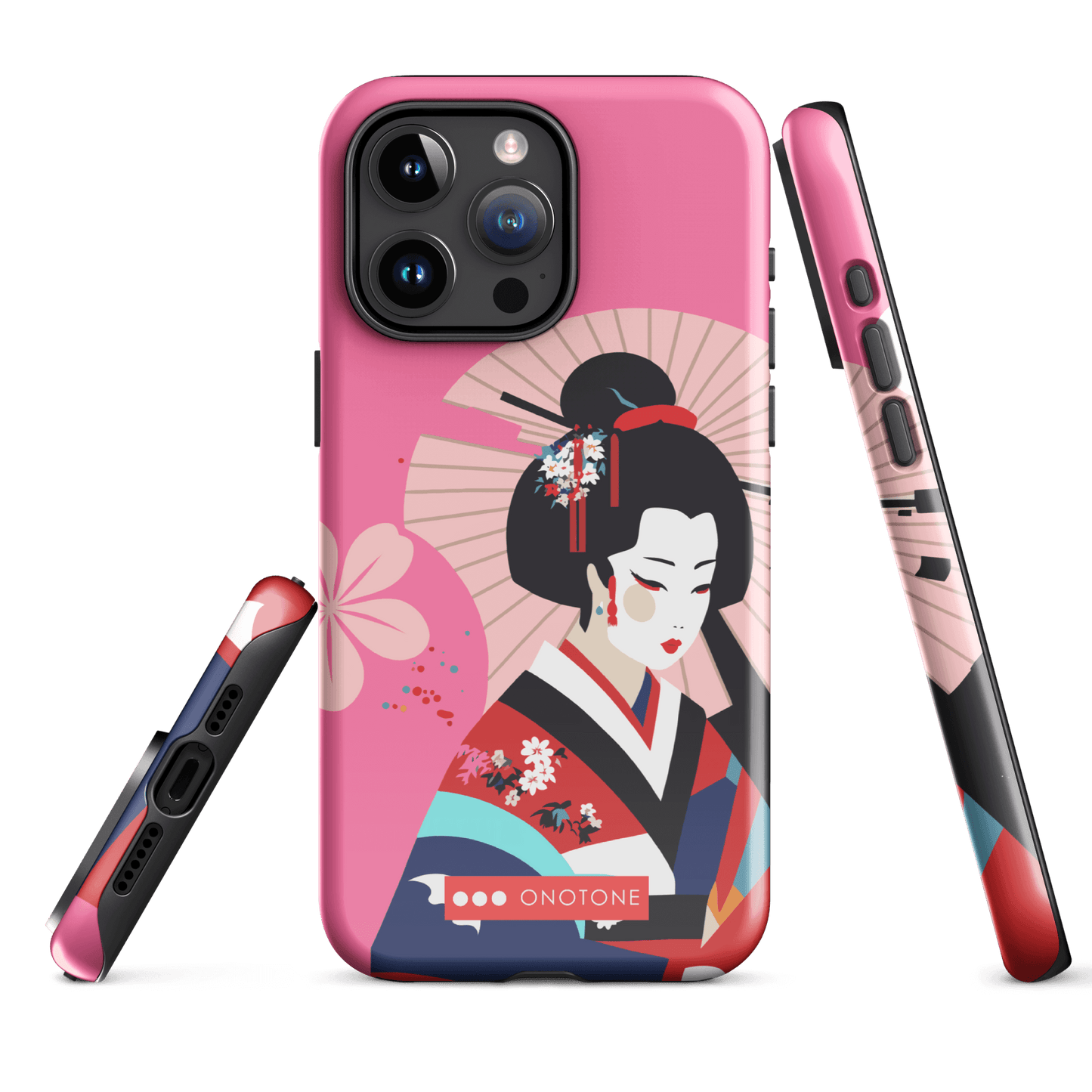 Dual Layer geisha modern iPhone® Case ( MD-2121)