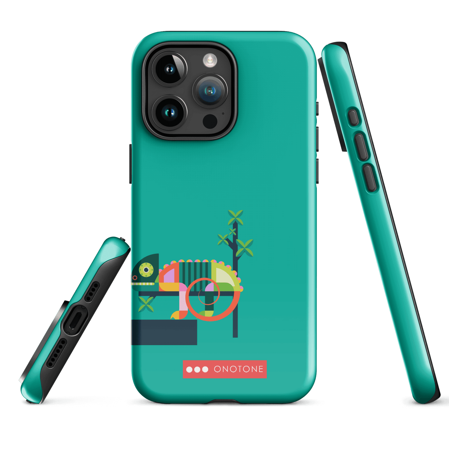 Dual Layer green modern iPhone® Case ( MD-2569)