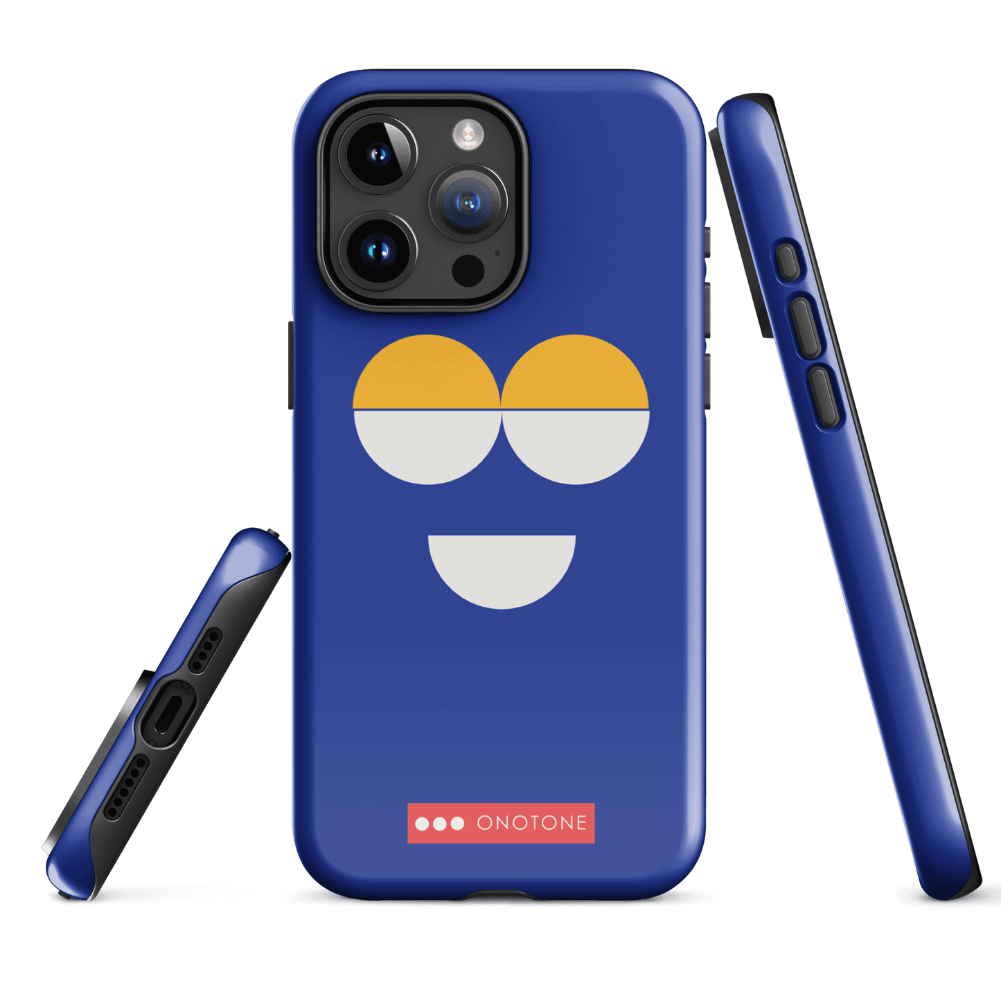 Dual Layer blue modern iPhone® Case ( MD-2961)